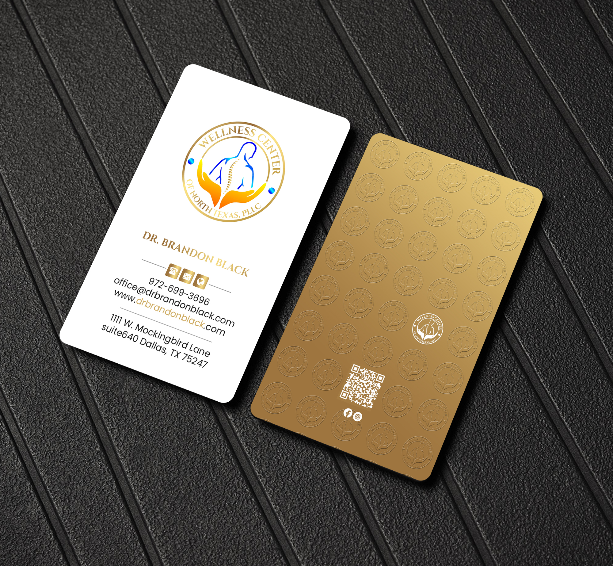 Business Card Design by Creations Box 2015 for Functional Wellness Center of North Texas | Design #33754018