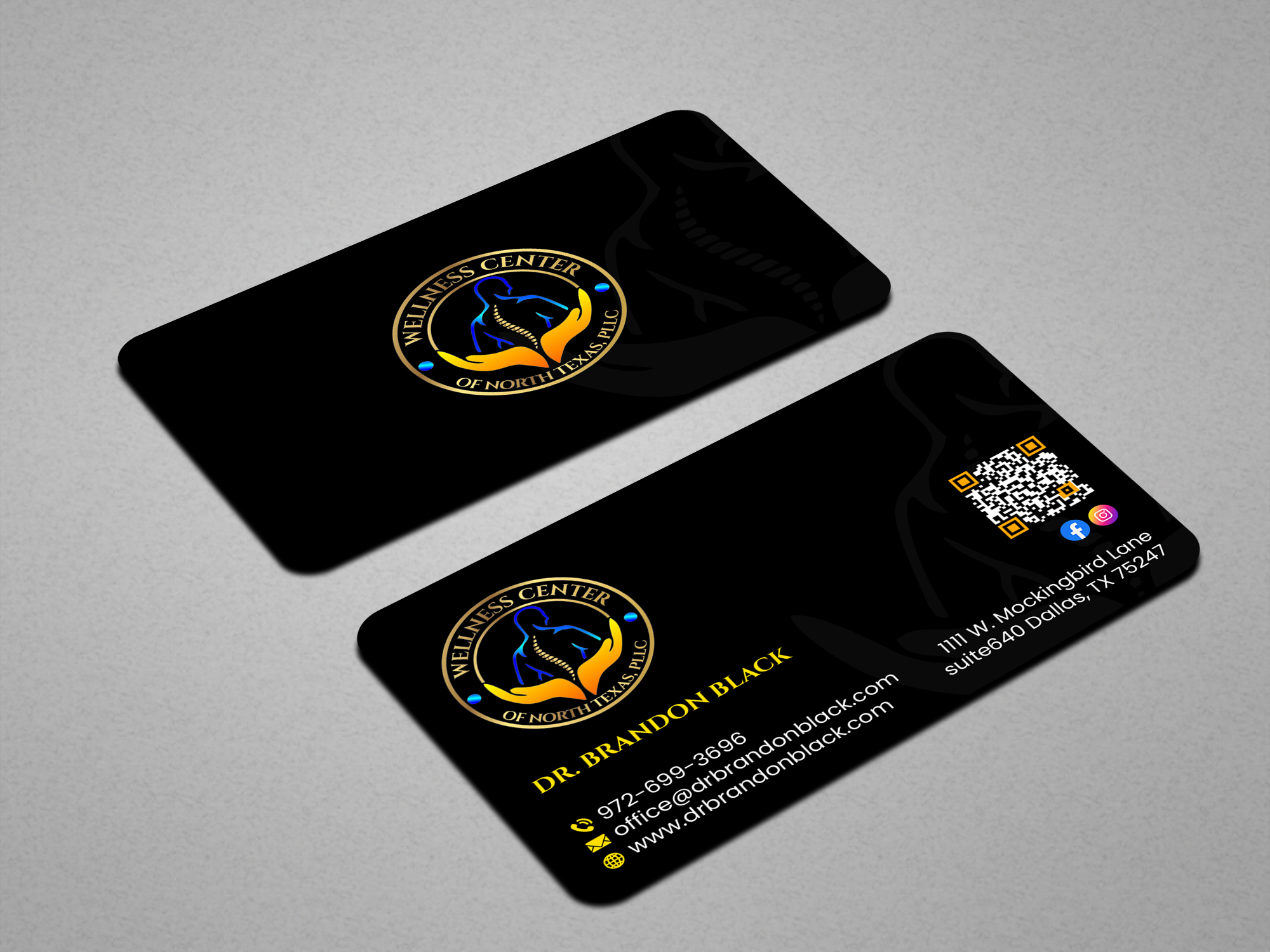 Business Card Design by Creations Box 2015 for Functional Wellness Center of North Texas | Design #33754845