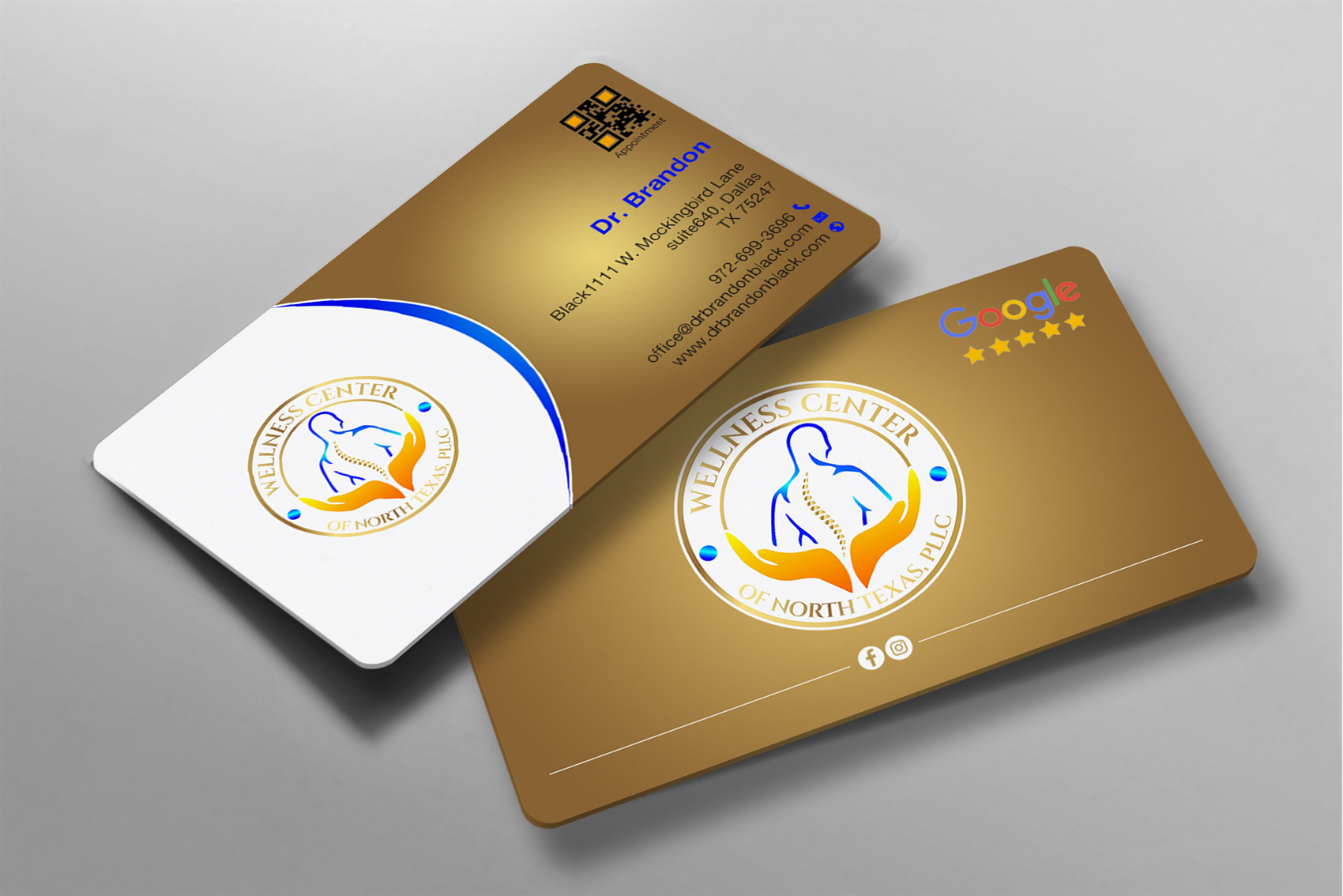 Design de Carte de Visite par Brand aid pour Functional Wellness Center of North Texas | Design #33769301