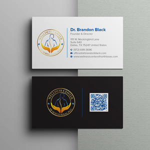 Business Card Design by Bikash Das for Functional Wellness Center of North Texas | Design: #33760116