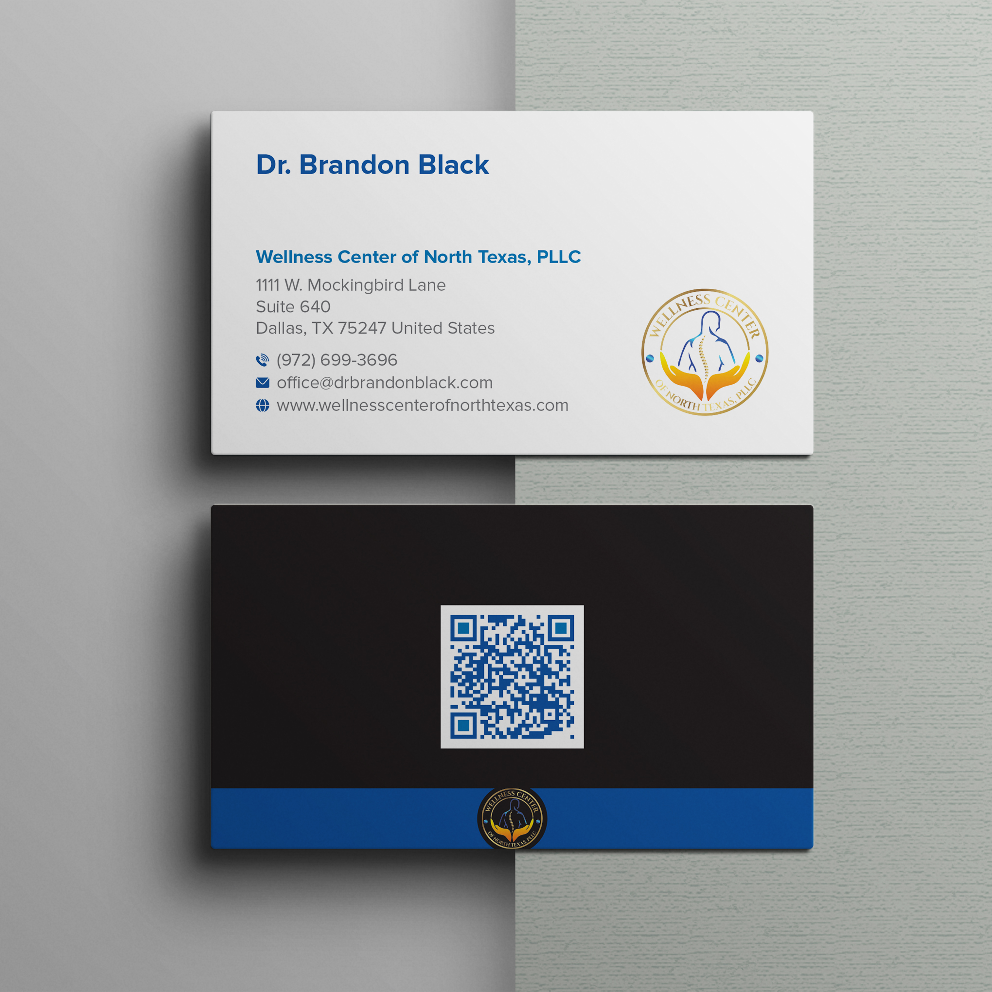 Diseño de Tarjeta de Presentación por Bikash Das para Functional Wellness Center of North Texas | Diseño #33760292