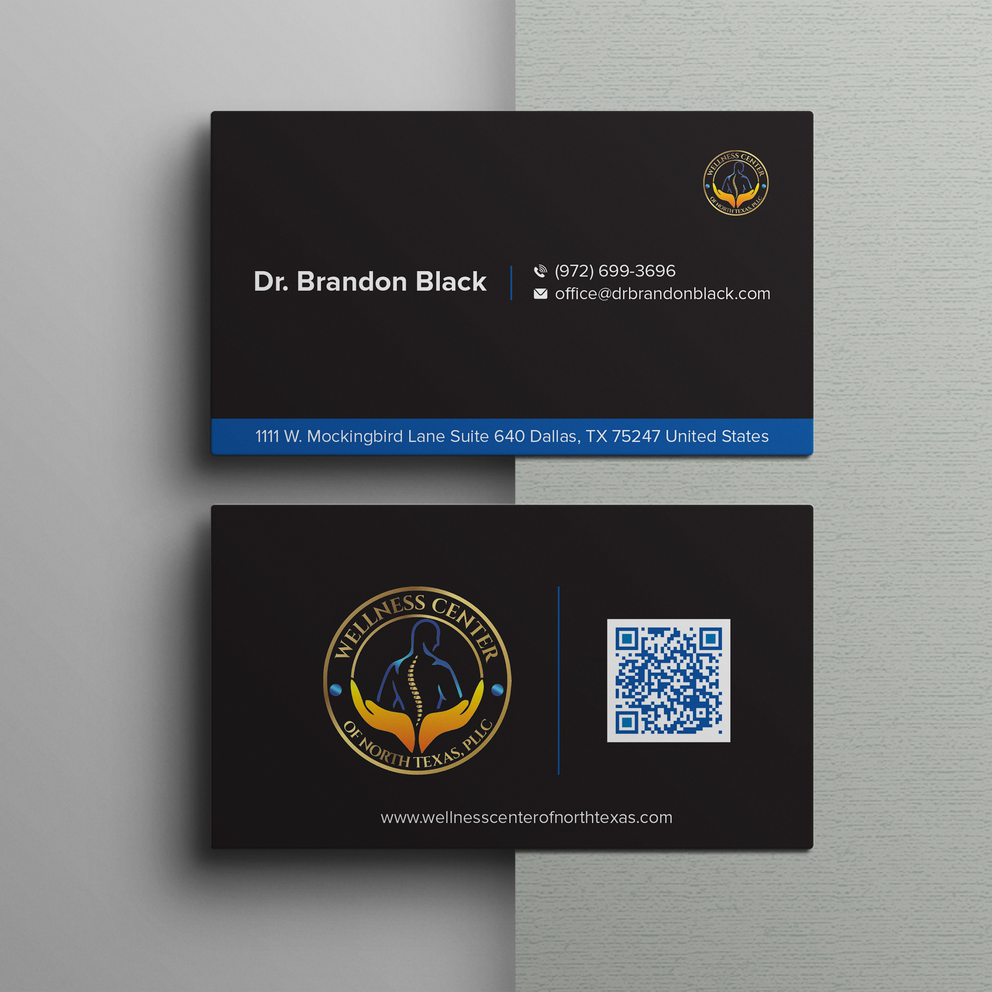 Business Card Design by Bikash Das for Functional Wellness Center of North Texas | Design #33760654