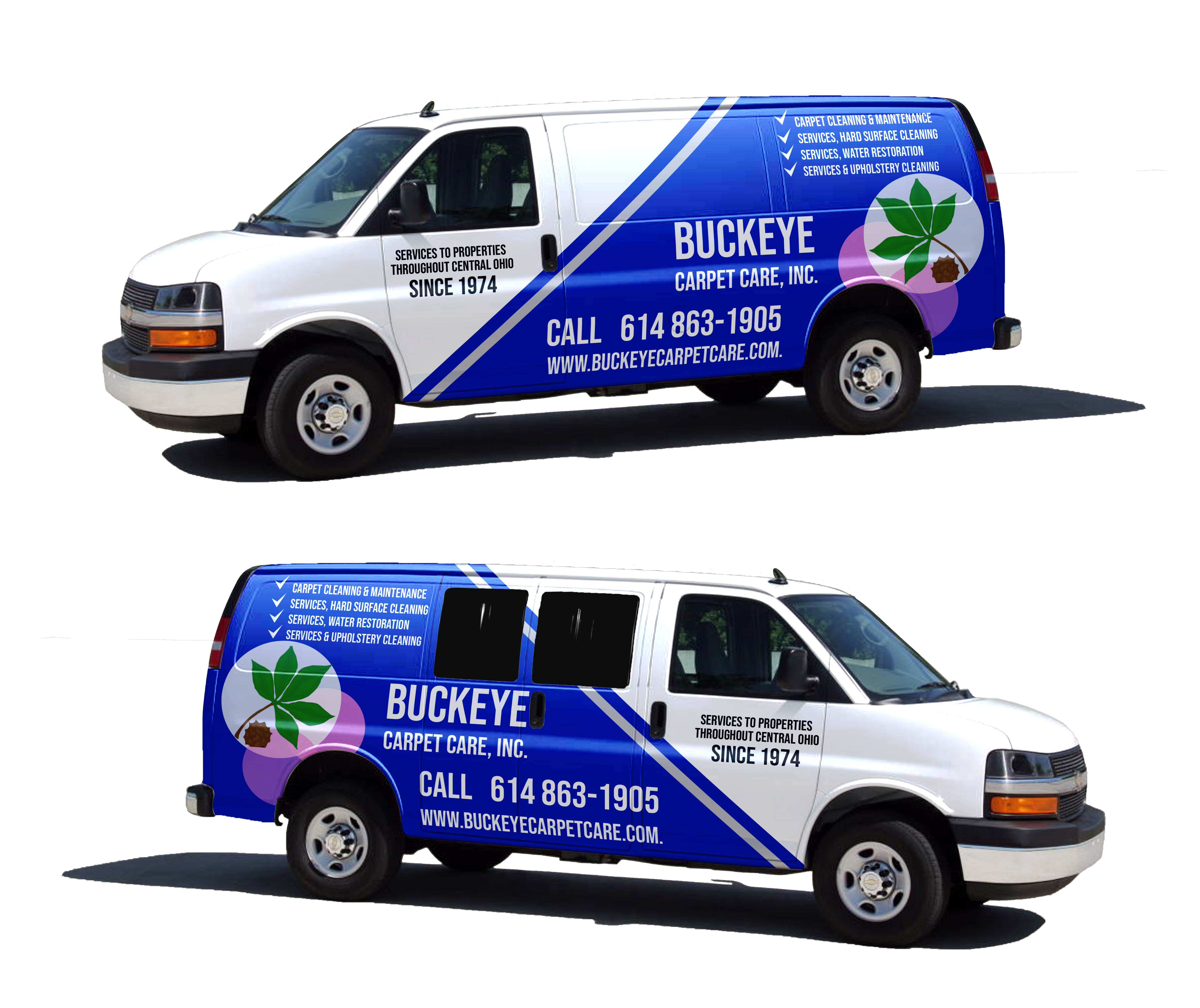 Design de Covering de Véhicule par tamtama pour Buckeye Carpet Care, Inc. | Design #33780807