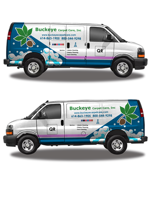 Diseño de Rotulación de Vehículo por Martin Prihatna para Buckeye Carpet Care, Inc. | Diseño: #33792225