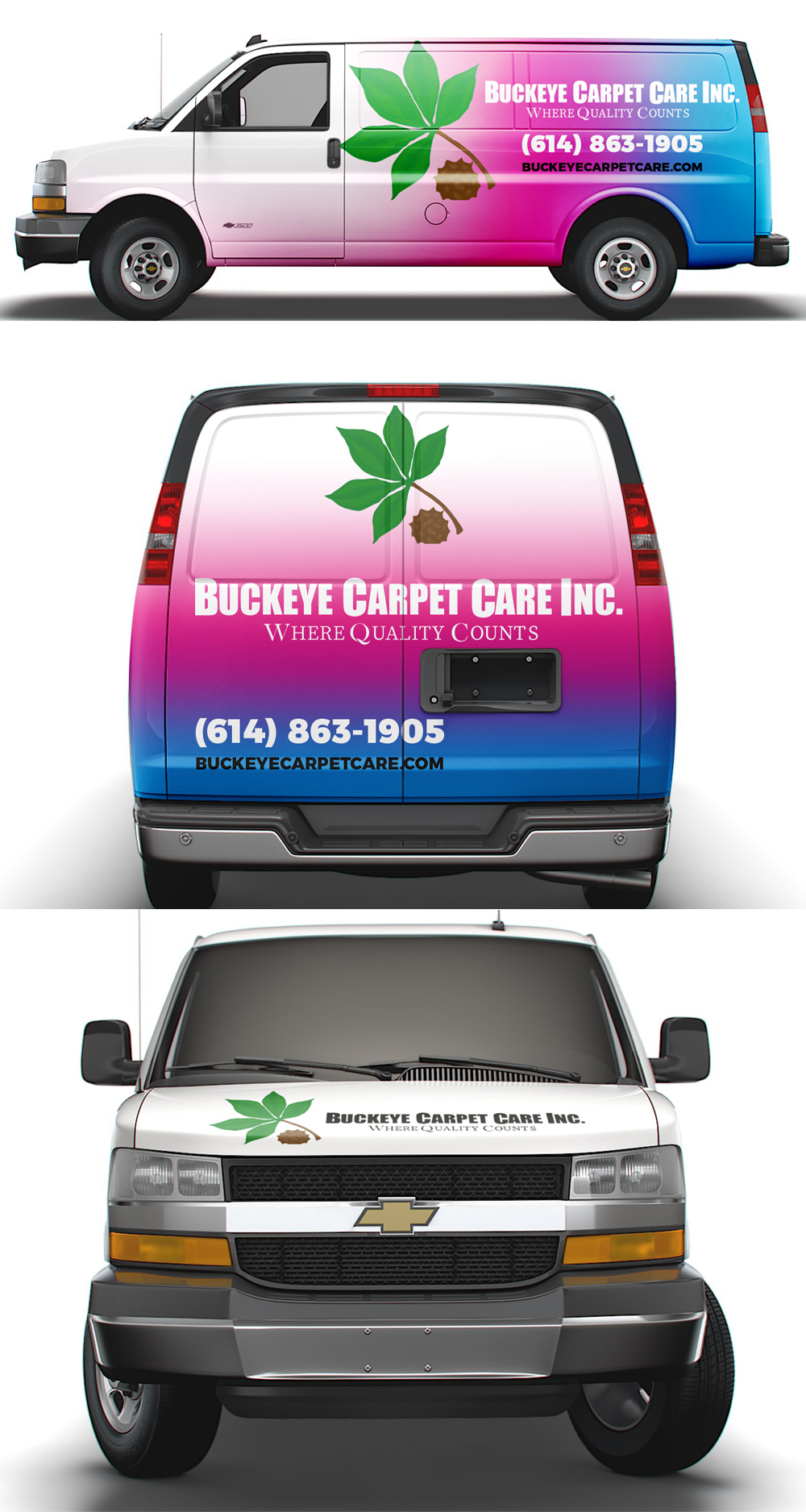 Car Wrap-Design von DESIGN SOLUTIONS 007 für Buckeye Carpet Care, Inc. | Design #33788407