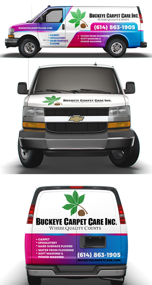 Car Wrap-Design von DESIGN SOLUTIONS 007 für Buckeye Carpet Care, Inc. | Design: #33788478