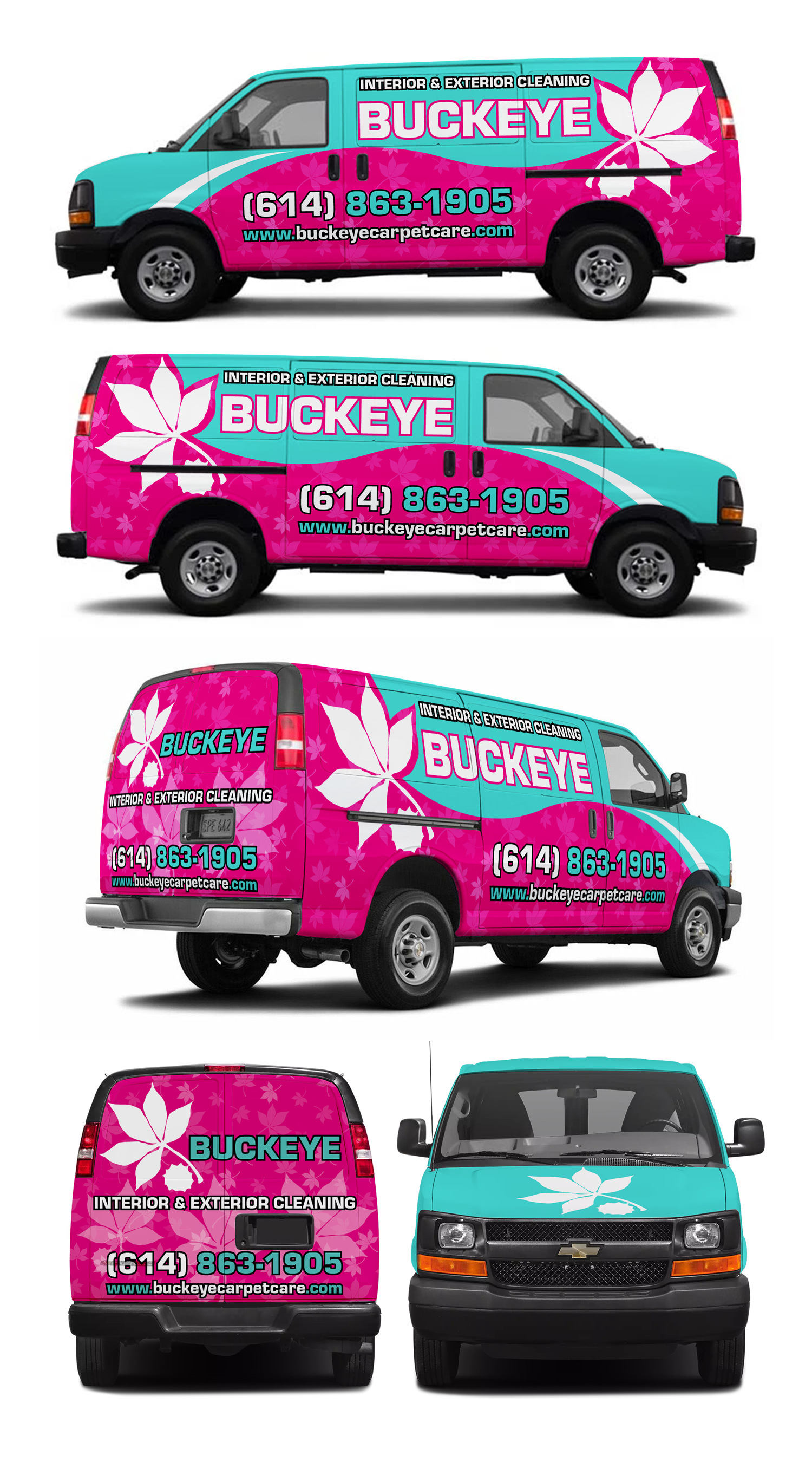 Car Wrap Design by 123graphics for Buckeye Carpet Care, Inc. | Design #33894201
