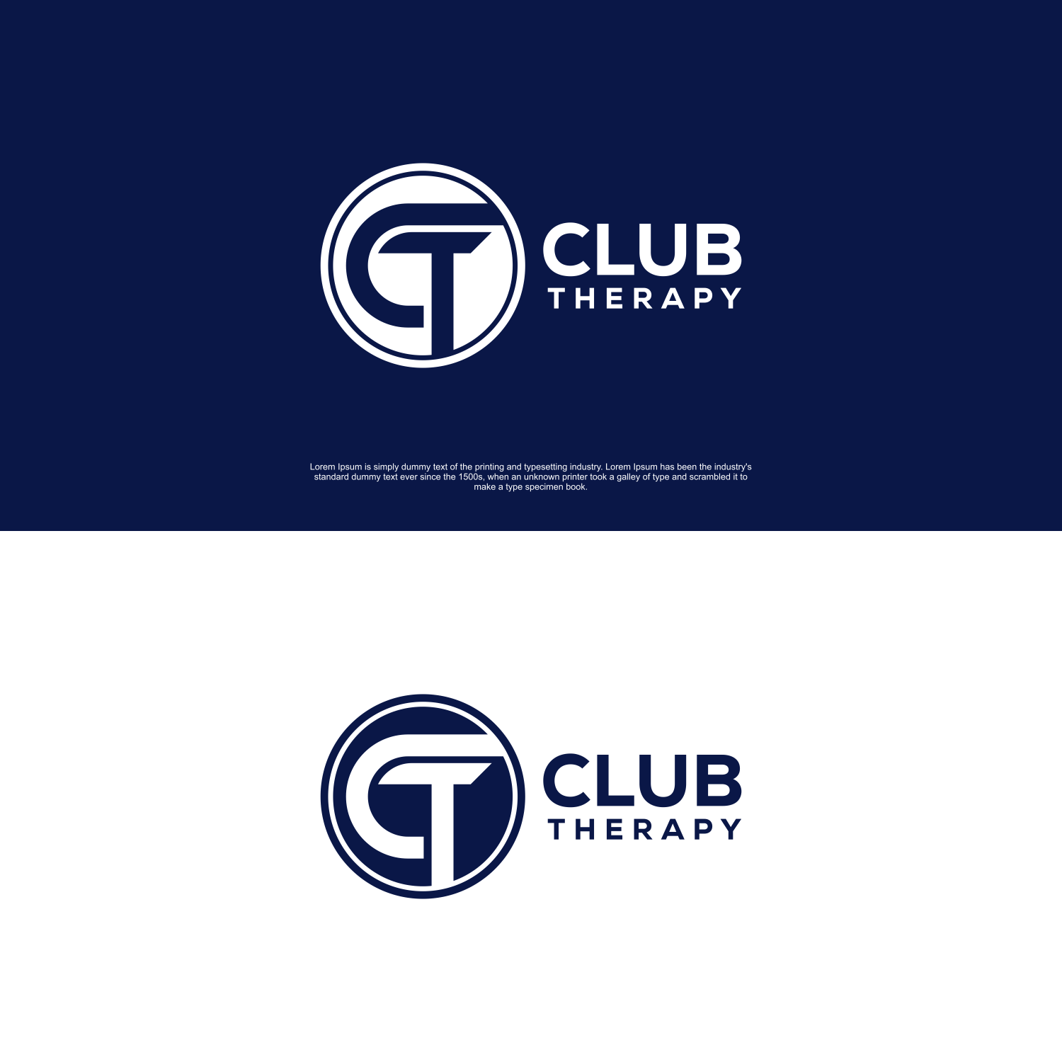 Logo Design by anak hits for Club Therapy | Design #33763626