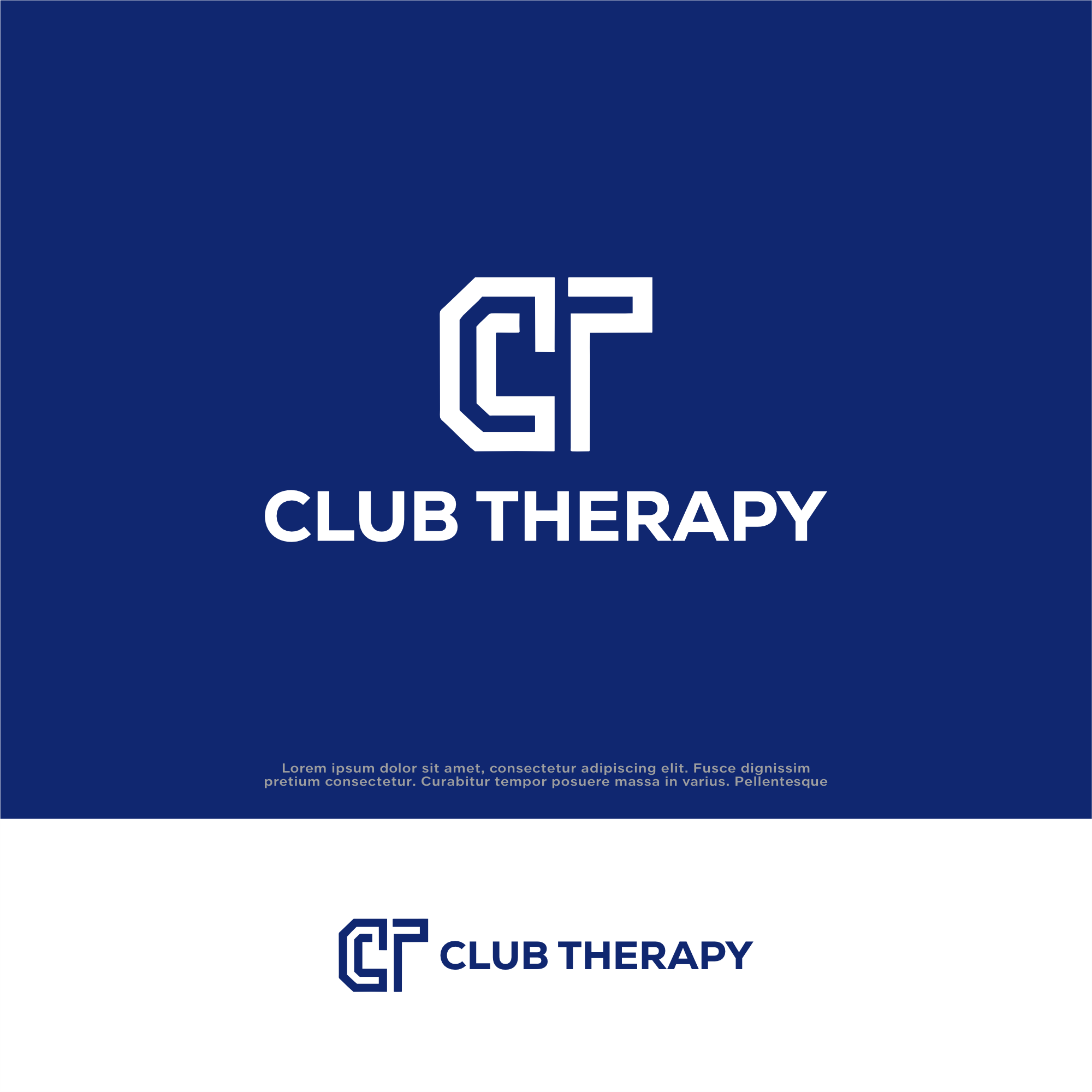 Logo Design by win it for Club Therapy | Design #33760029