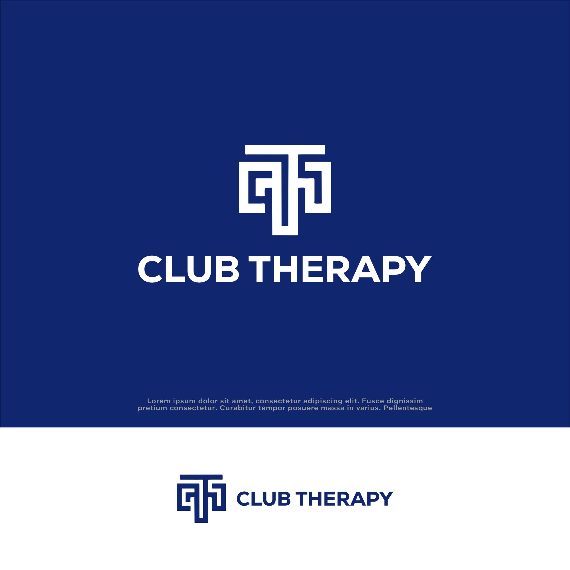 Logo Design by win it for Club Therapy | Design #33760030