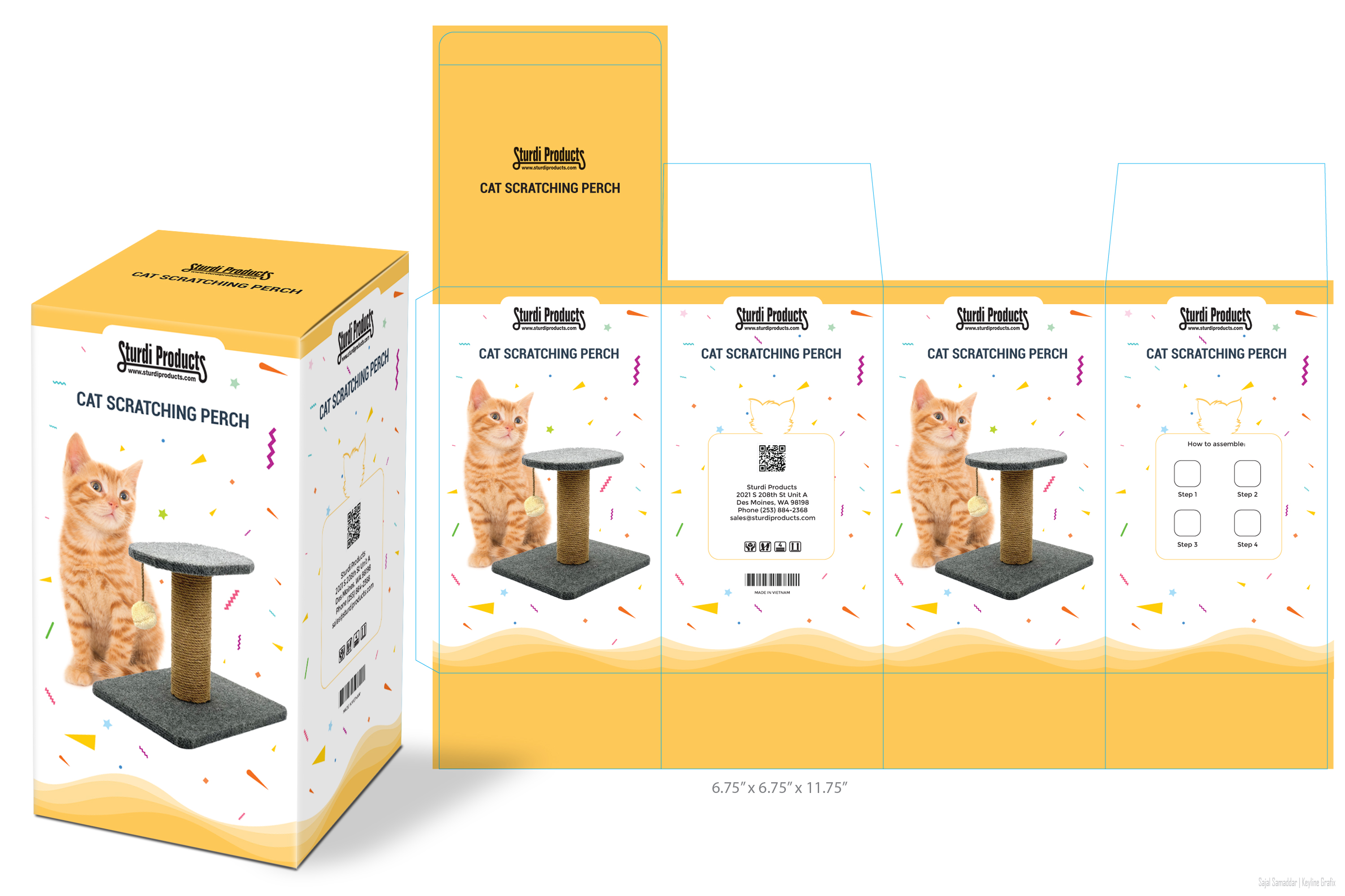 Graphic Design by Sajal Samaddar for this project | Design #33769915