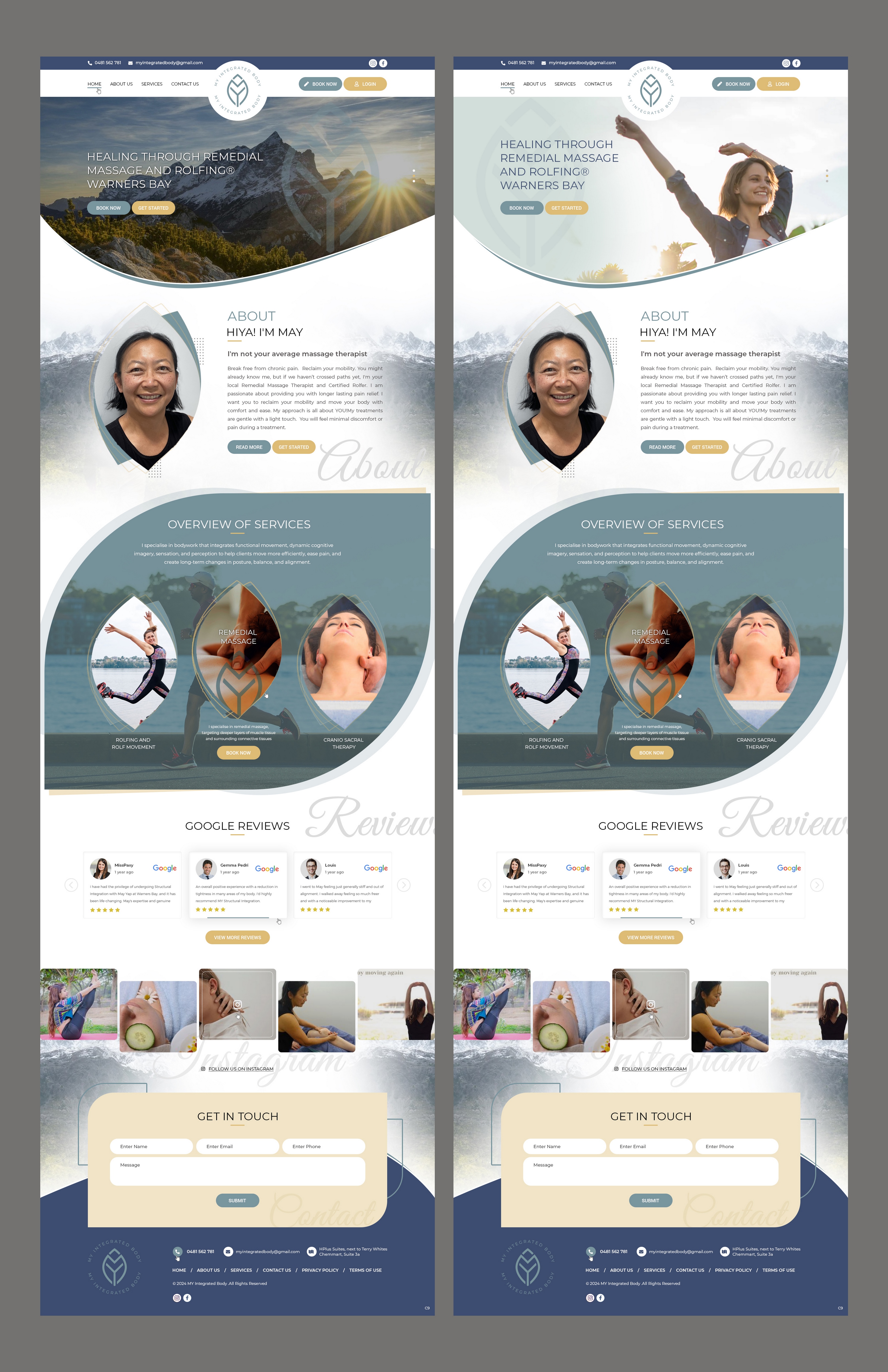 Landing Page Design by pb for this project | Design #33773276