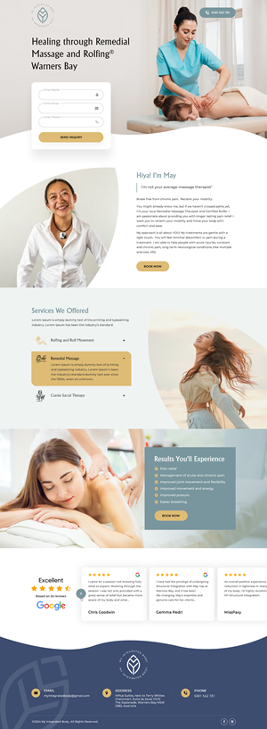 Landing Page Design by Sbss for this project | Design: #33771705