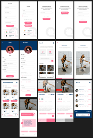 App Design by hanashobu for QuickFind | Design: #33800696