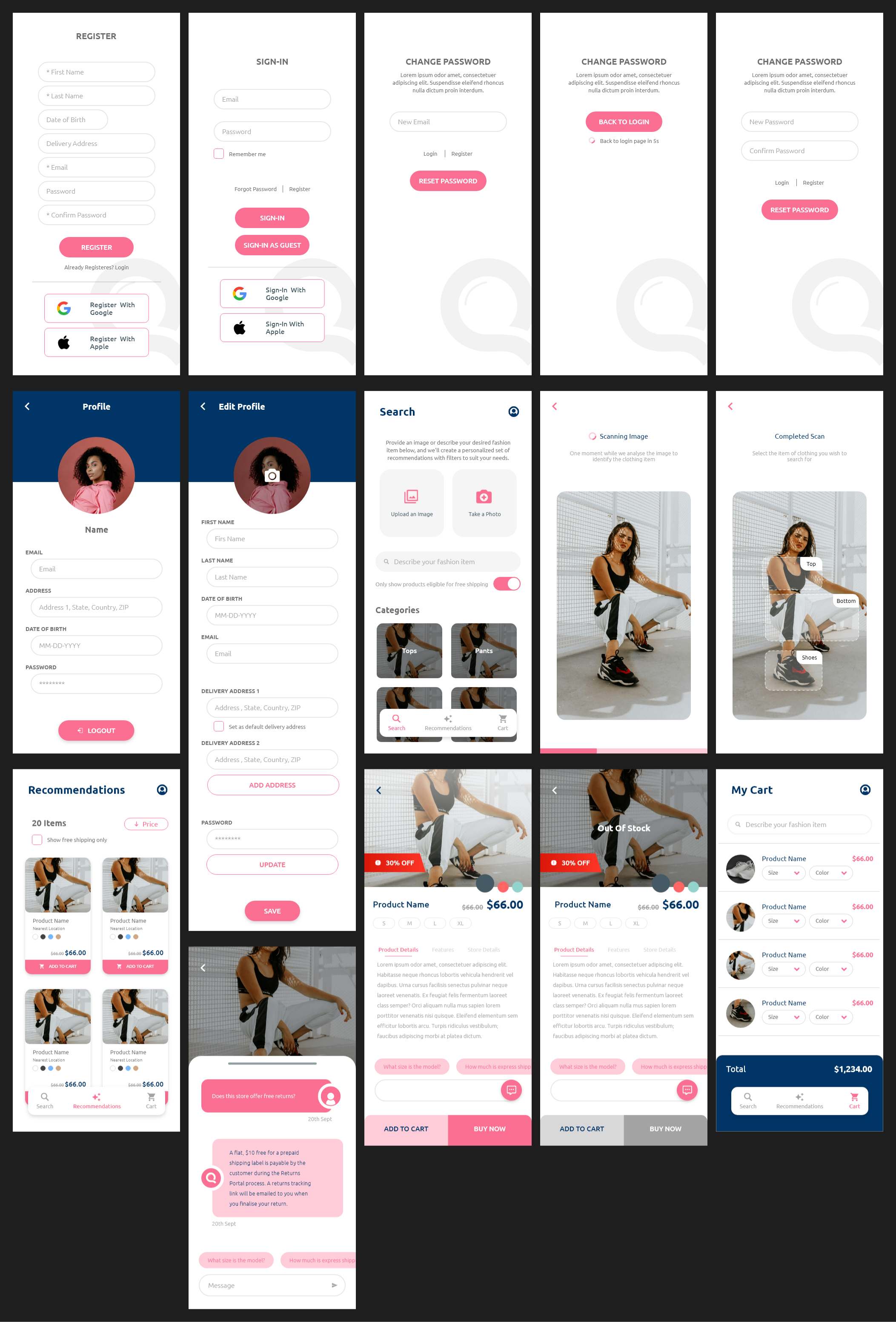 App Design by hanashobu for QuickFind | Design #33800718