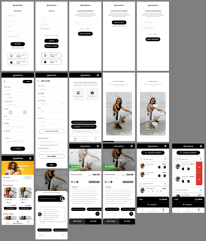 App Design by hanashobu for QuickFind | Design: #33806498