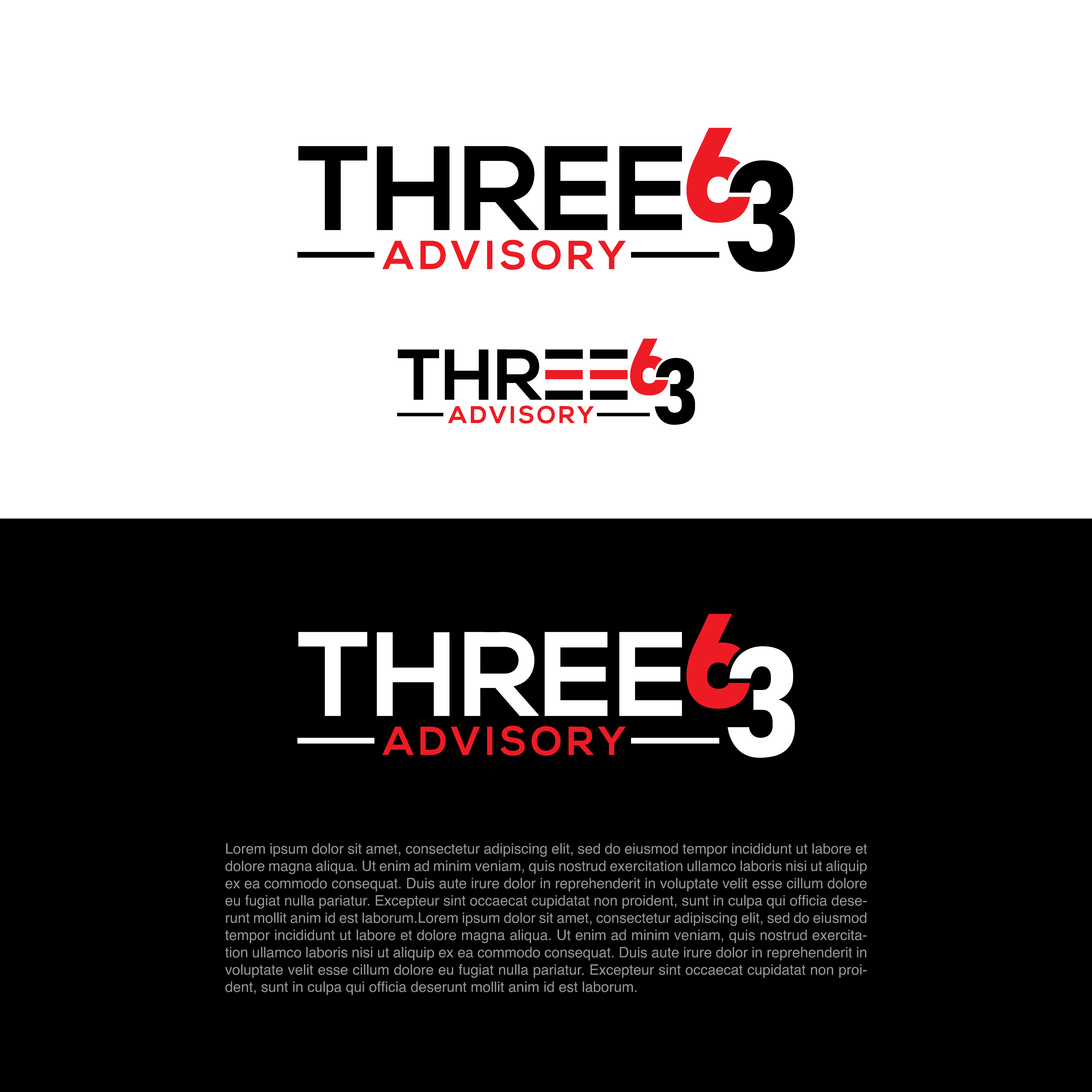 Graphic Design by Design Element for Three Sixty 3 Advisory | Design #33761647