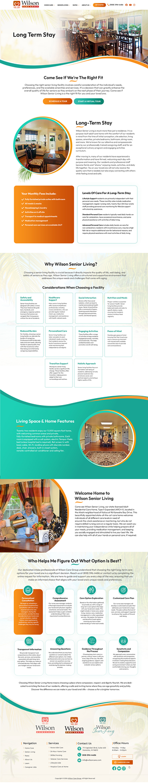 WordPress-Design von Blue Sparrow für Wilson Care Group | Design: #34295110