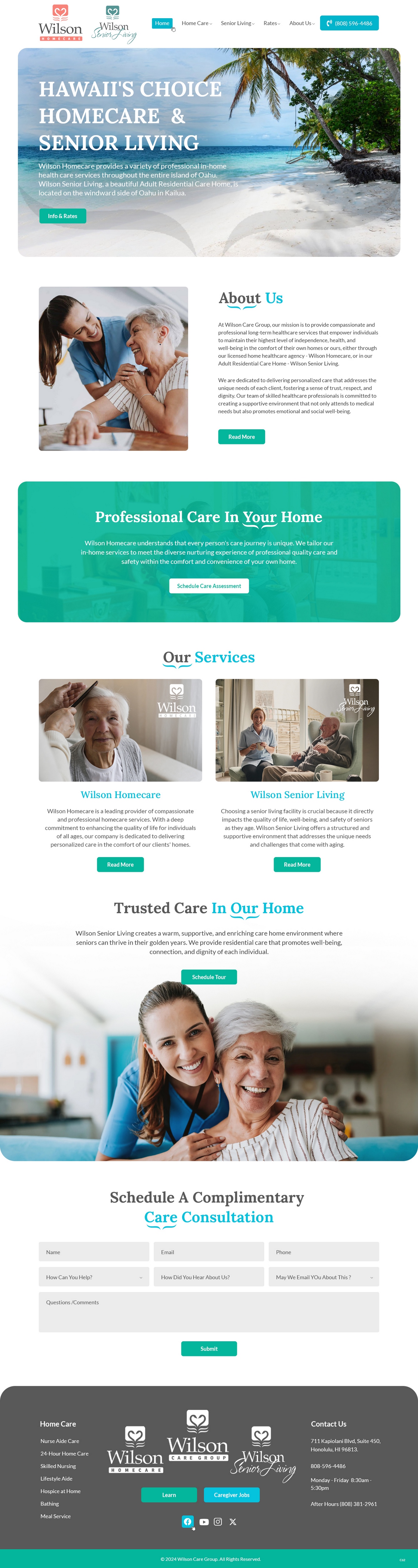 Diseño Wordpress por pb para Wilson Care Group | Diseño #33773208