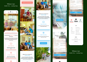 Wordpress Design by Taufik H for Wilson Care Group | Design: #33779508
