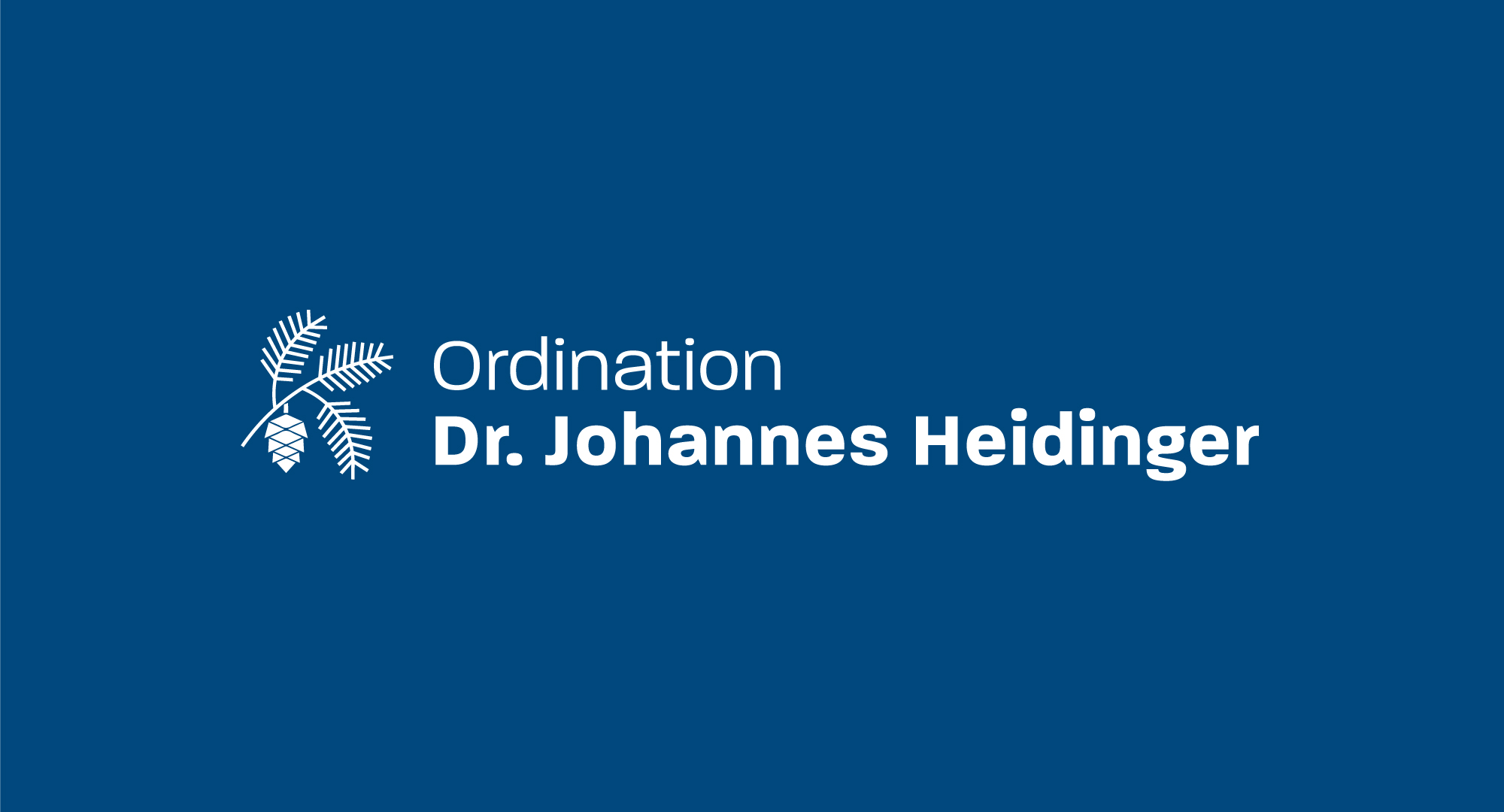 Logo Design by LStyrman for Ordination Dr. Johannes Heidinger | Design #33793436