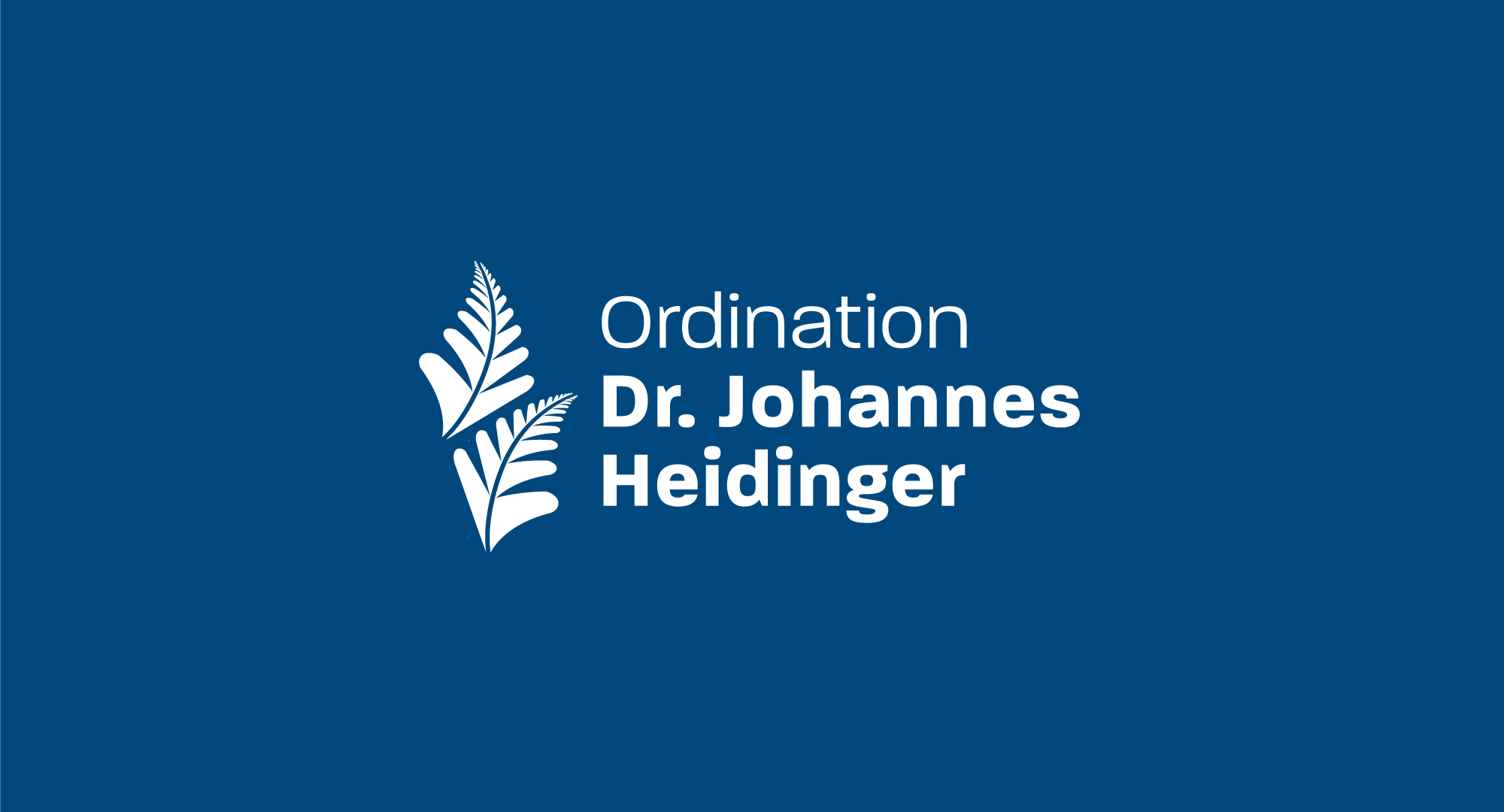 Logo Design by LStyrman for Ordination Dr. Johannes Heidinger | Design #33810355