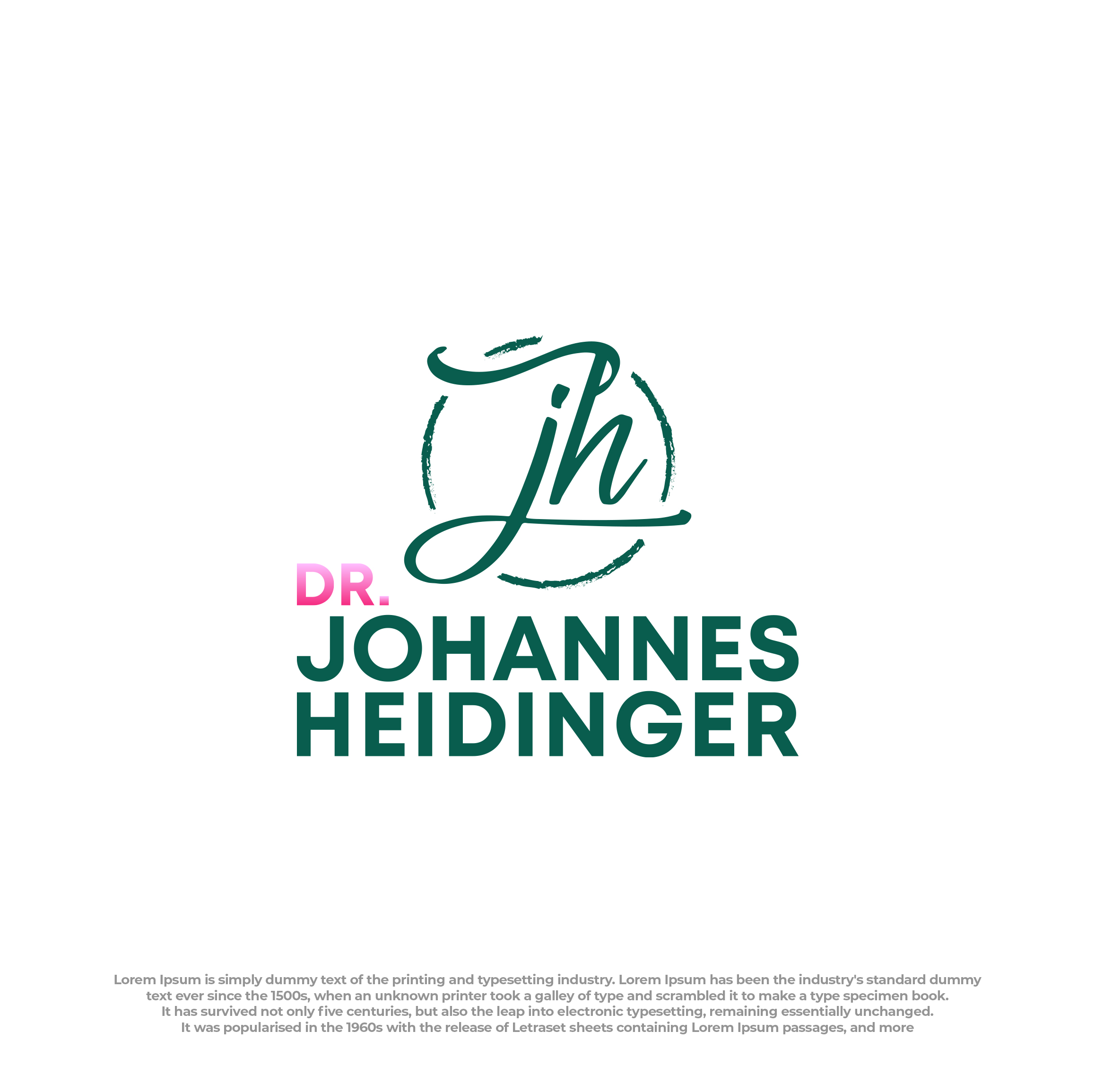 Logo Design by Peak design for Ordination Dr. Johannes Heidinger | Design #33894738