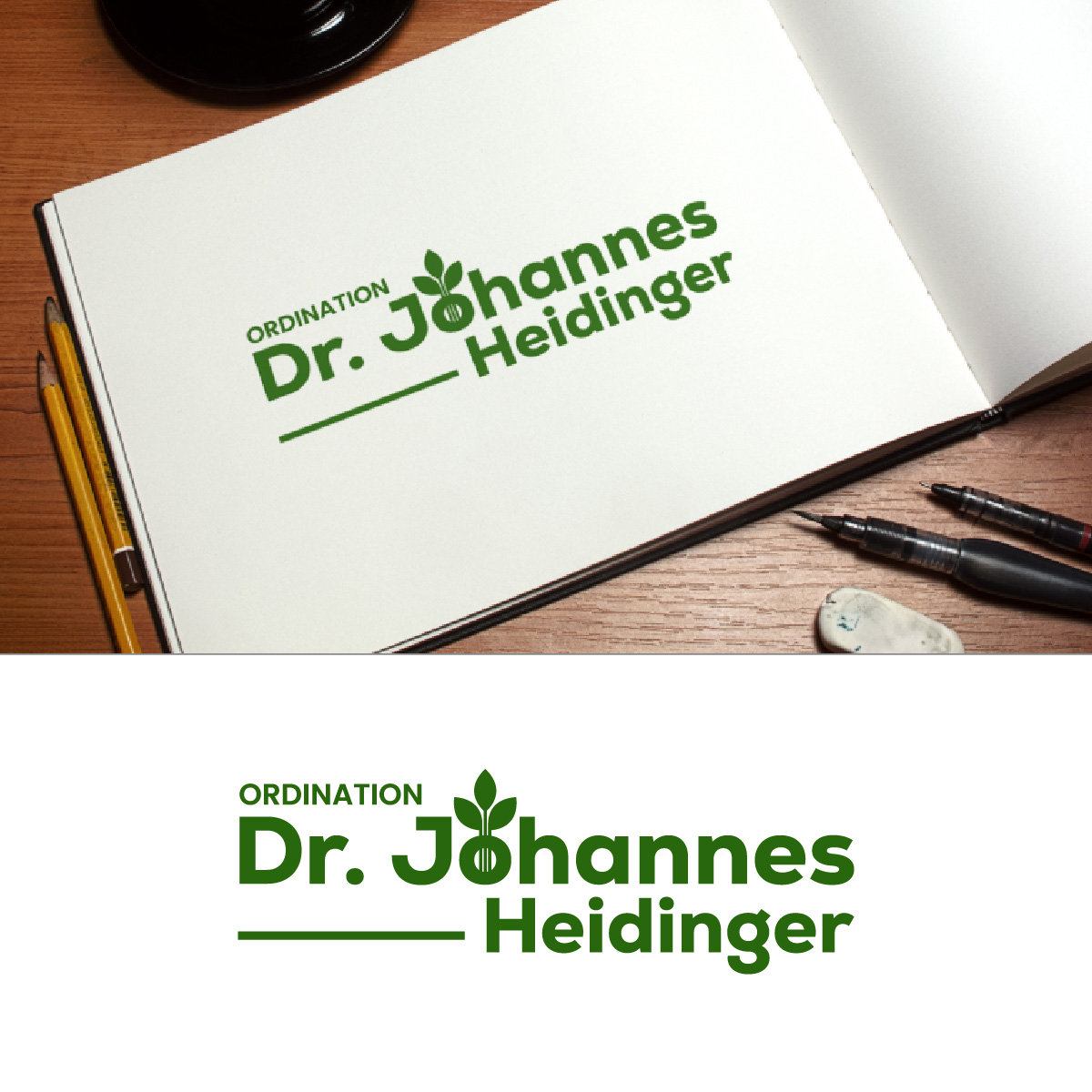 Logo Design by Loknath for Ordination Dr. Johannes Heidinger | Design #33808194