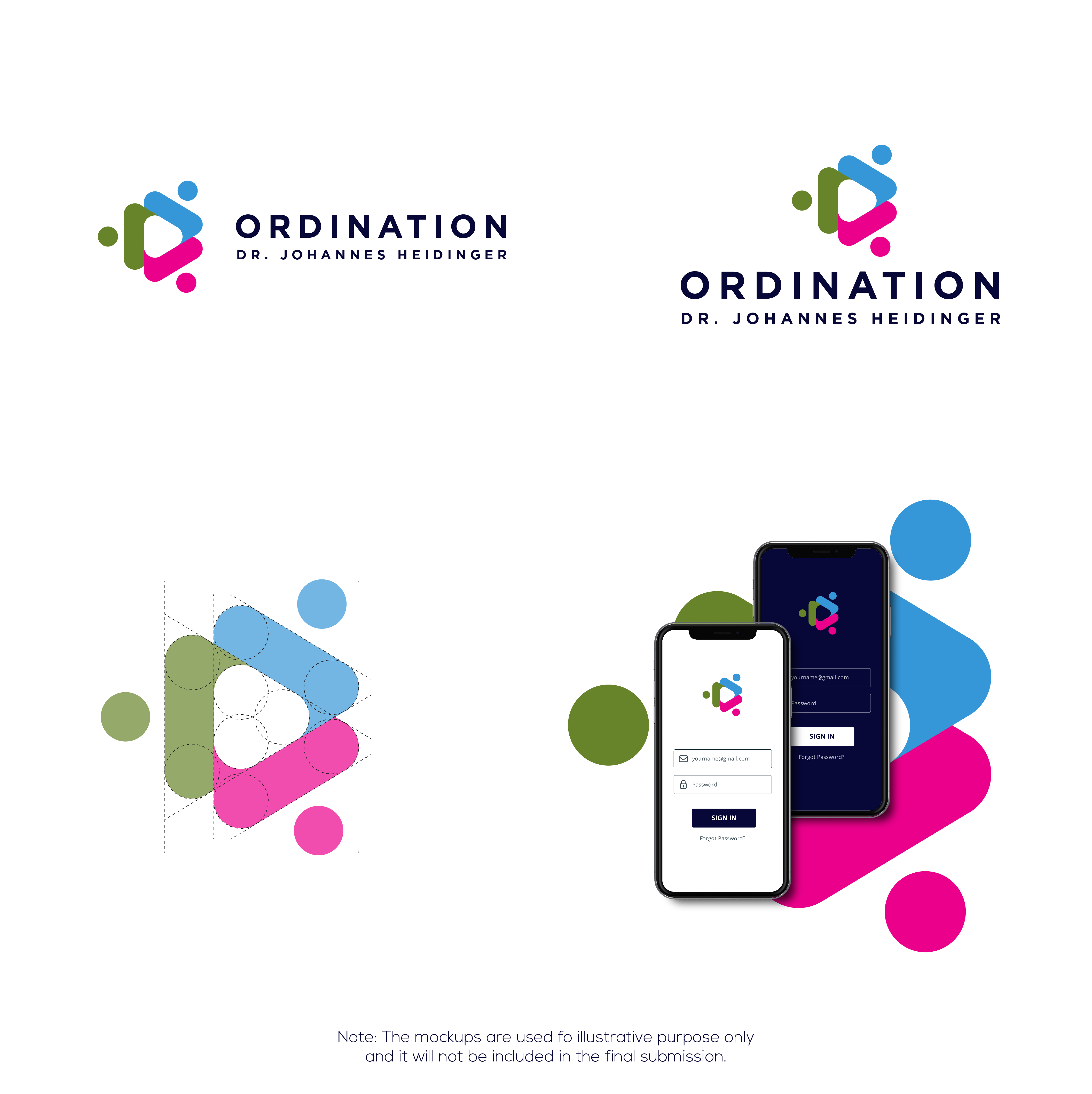 Logo Design by the3kings for Ordination Dr. Johannes Heidinger | Design #33778540
