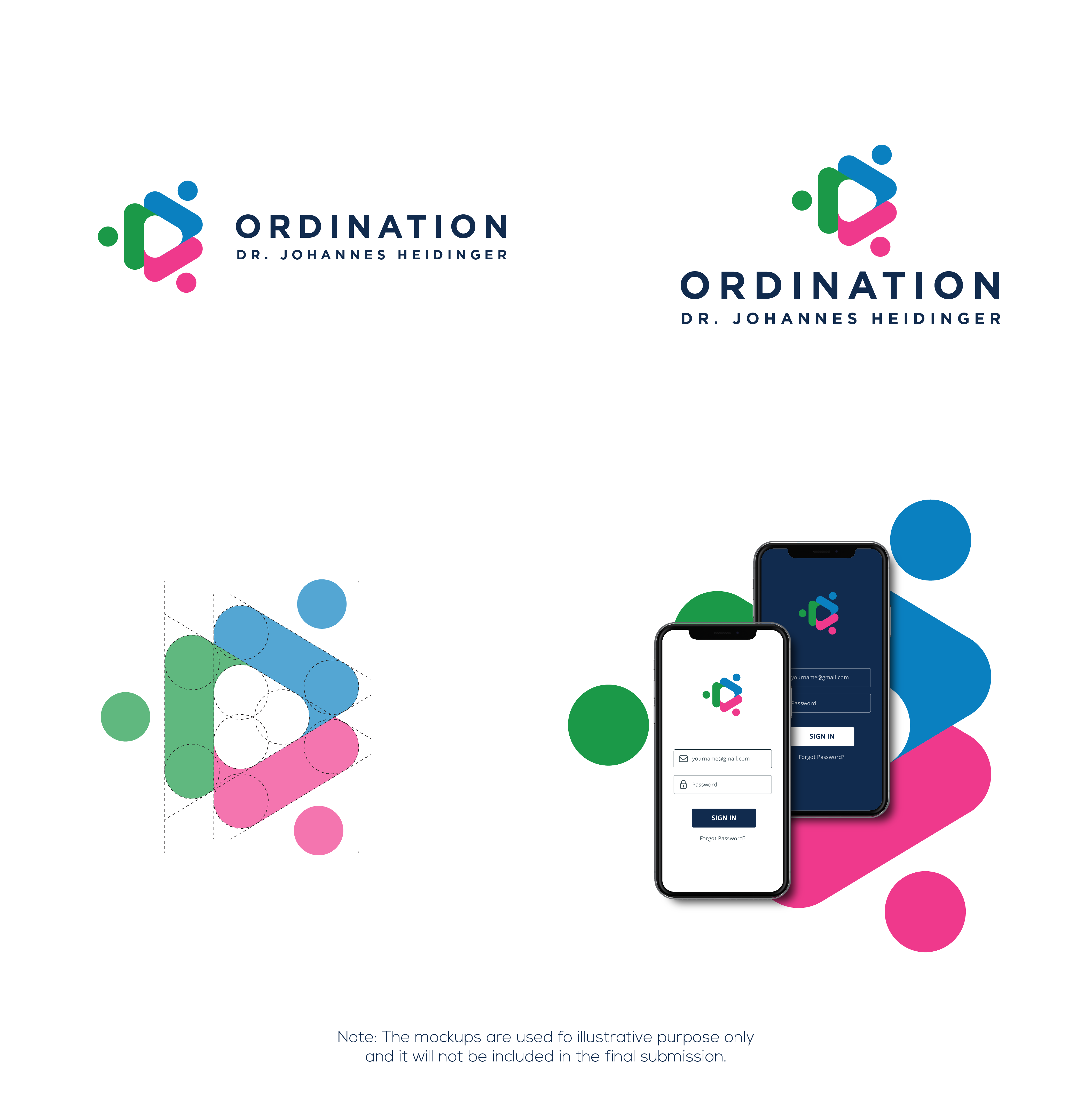 Logo Design by the3kings for Ordination Dr. Johannes Heidinger | Design #33778541
