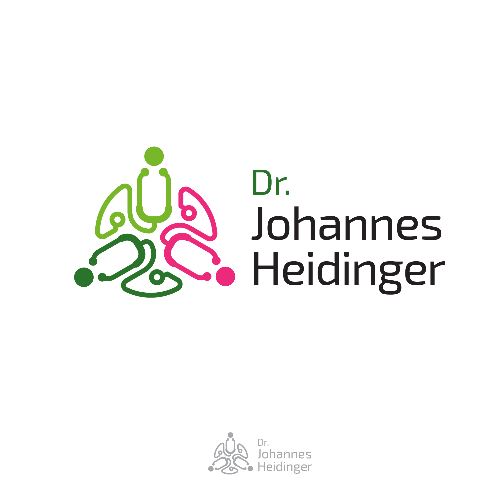 Logo Design by the3kings for Ordination Dr. Johannes Heidinger | Design #33857655