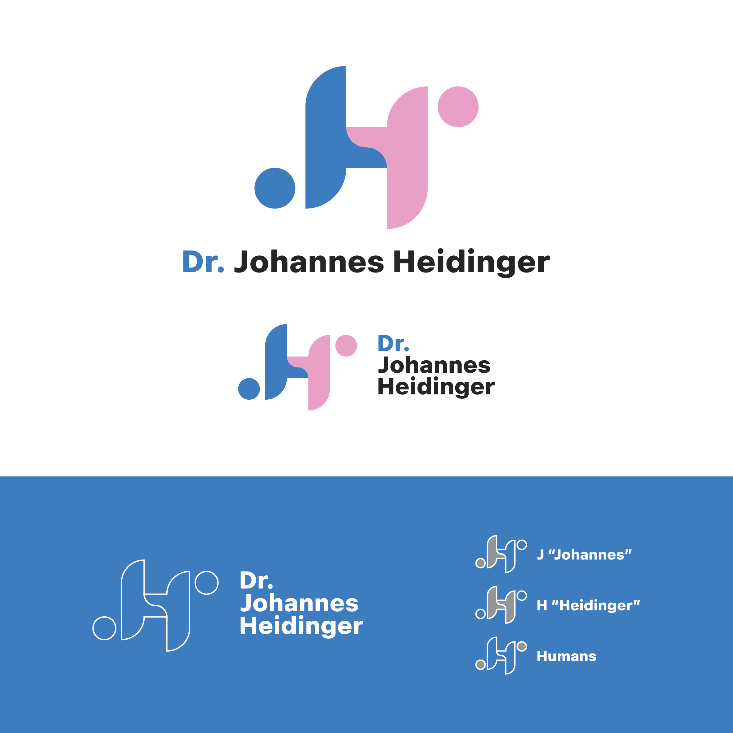 Logo-Design von tulikur27 für Ordination Dr. Johannes Heidinger | Design #33874469