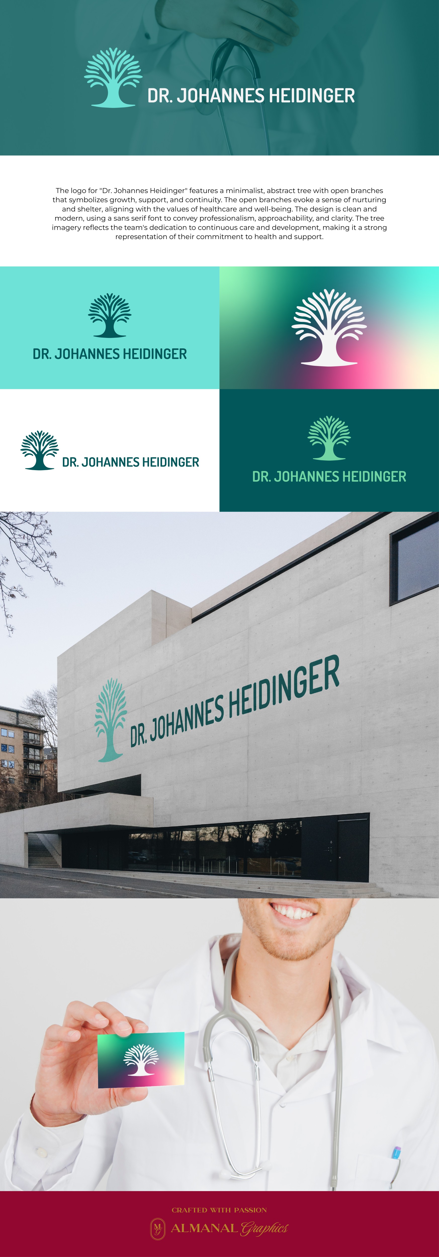 Design de Logo par ALMANAL GRAPHICS pour Ordination Dr. Johannes Heidinger | Design #33847254