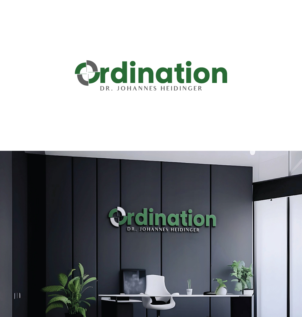 Logo-Design von Visionarydexiner für Ordination Dr. Johannes Heidinger | Design #33805095
