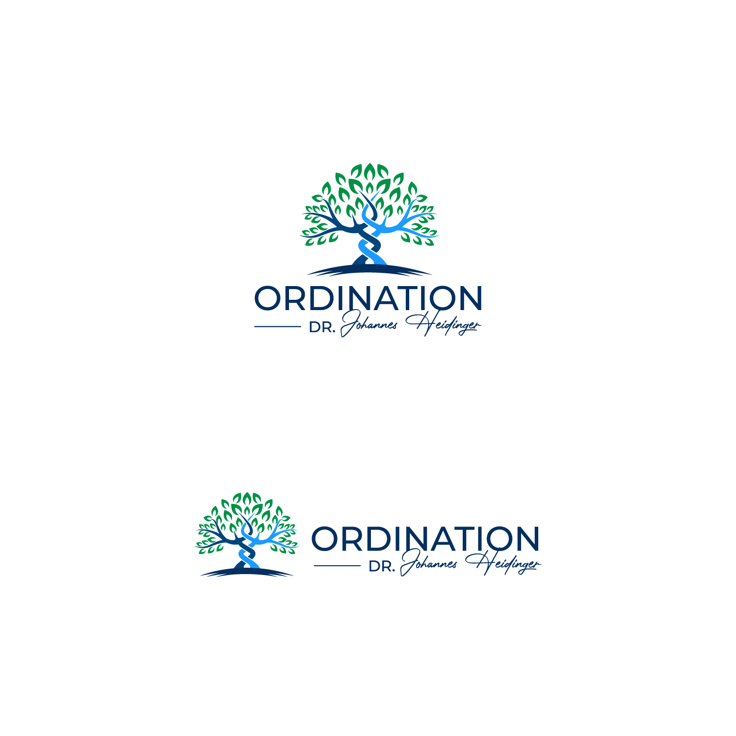 Logo-Design von Modan Mohan Mohini für Ordination Dr. Johannes Heidinger | Design #33779968