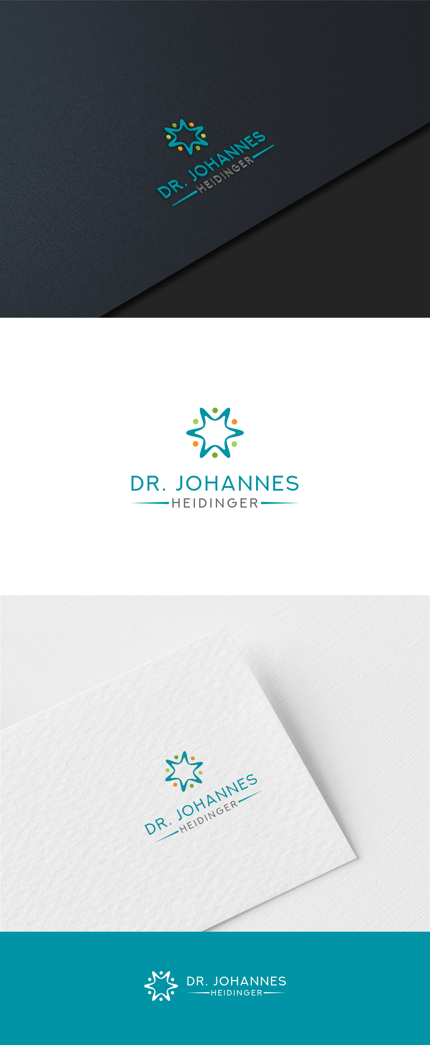 Logo Design by Tube light for Ordination Dr. Johannes Heidinger | Design #33831825