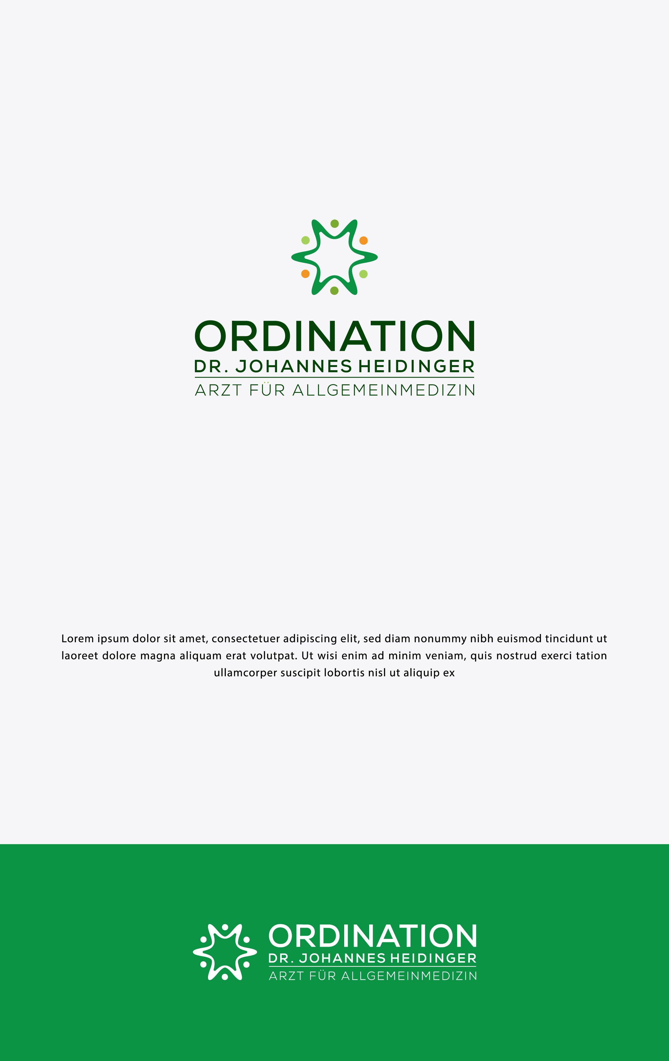Logo Design by Tube light for Ordination Dr. Johannes Heidinger | Design #33927478