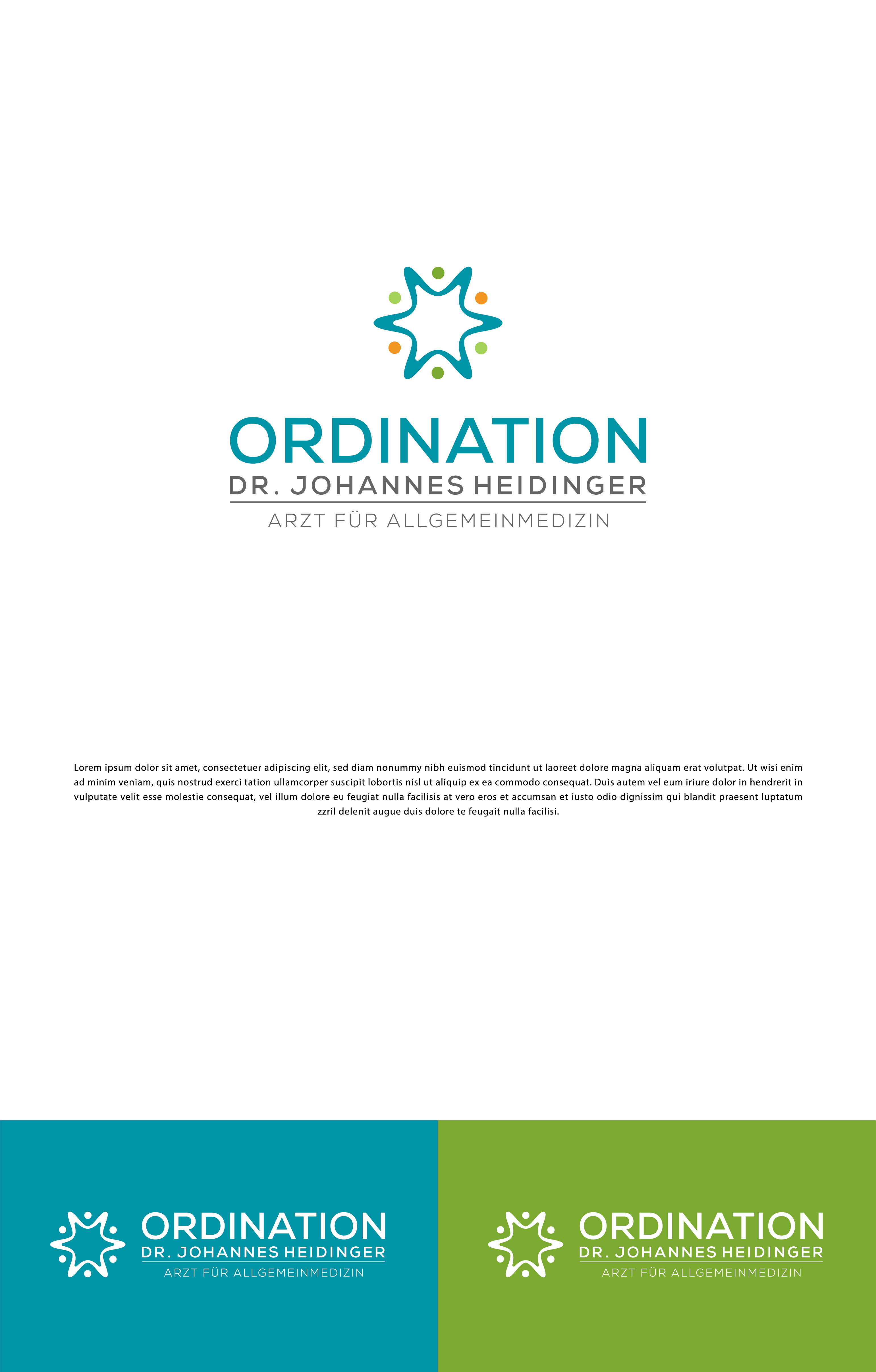 Logo Design by Tube light for Ordination Dr. Johannes Heidinger | Design #33929816