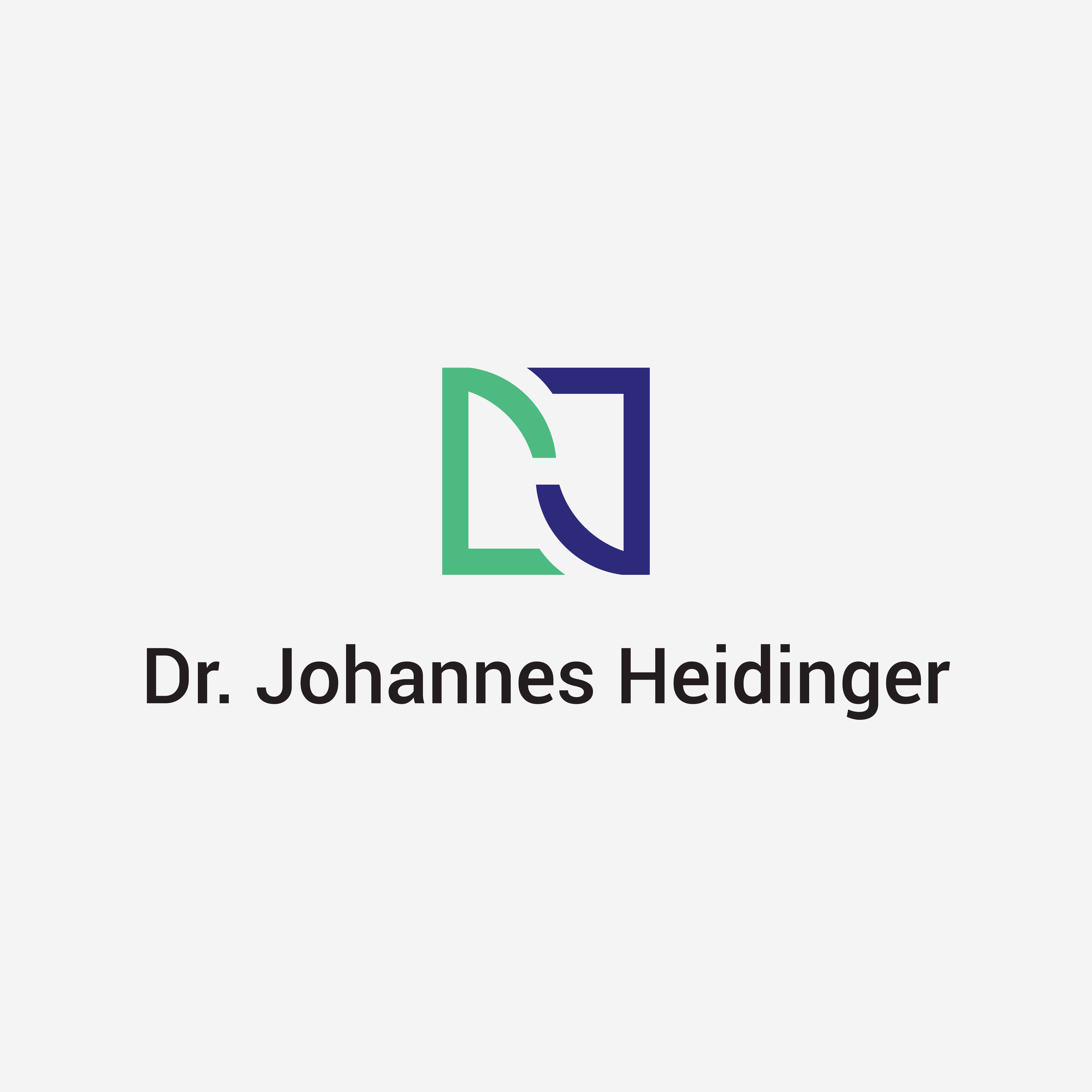 Logo-Design von Summit099 für Ordination Dr. Johannes Heidinger | Design #33833347