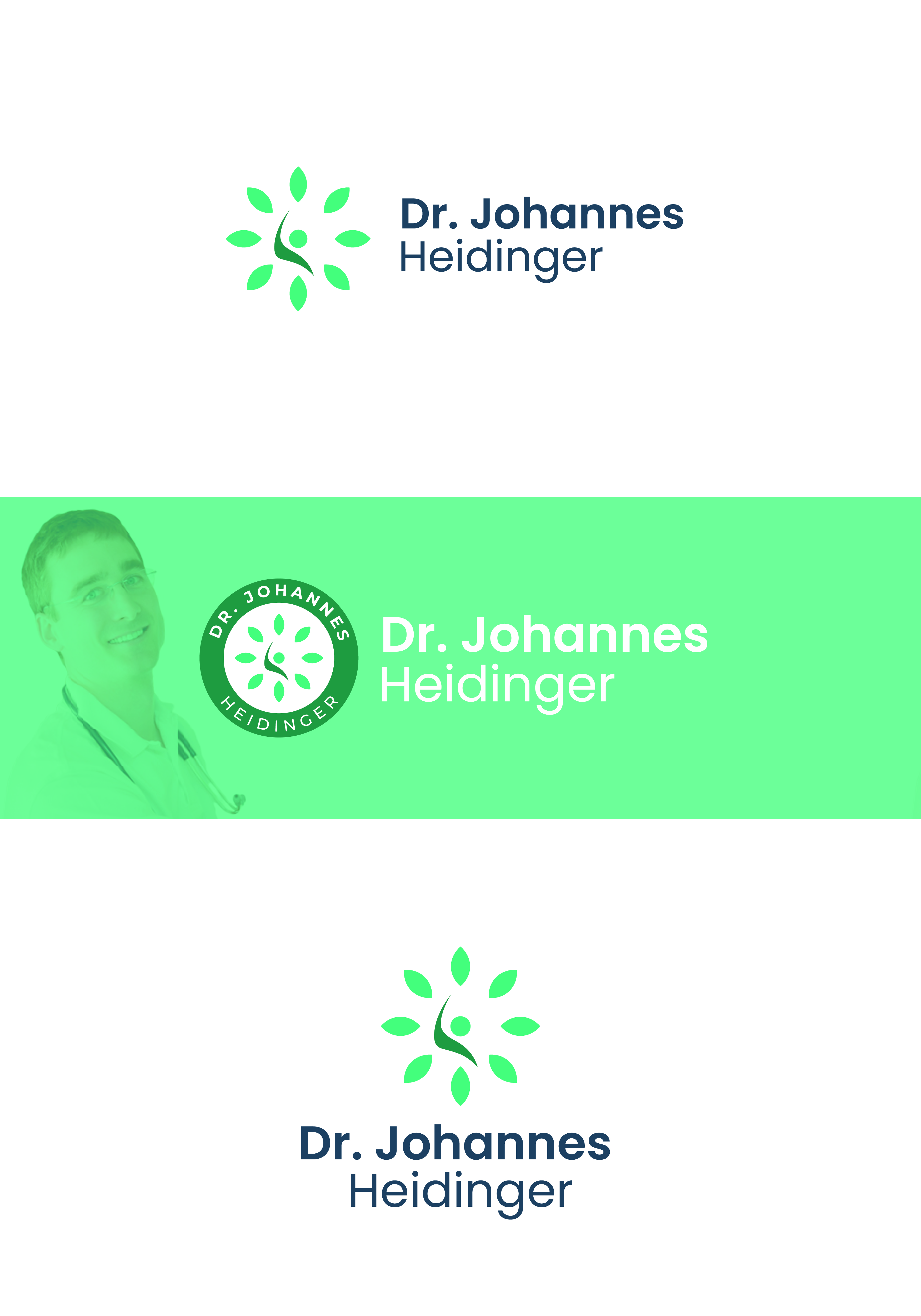 Logo-Design von logopiksel für Ordination Dr. Johannes Heidinger | Design #33834333