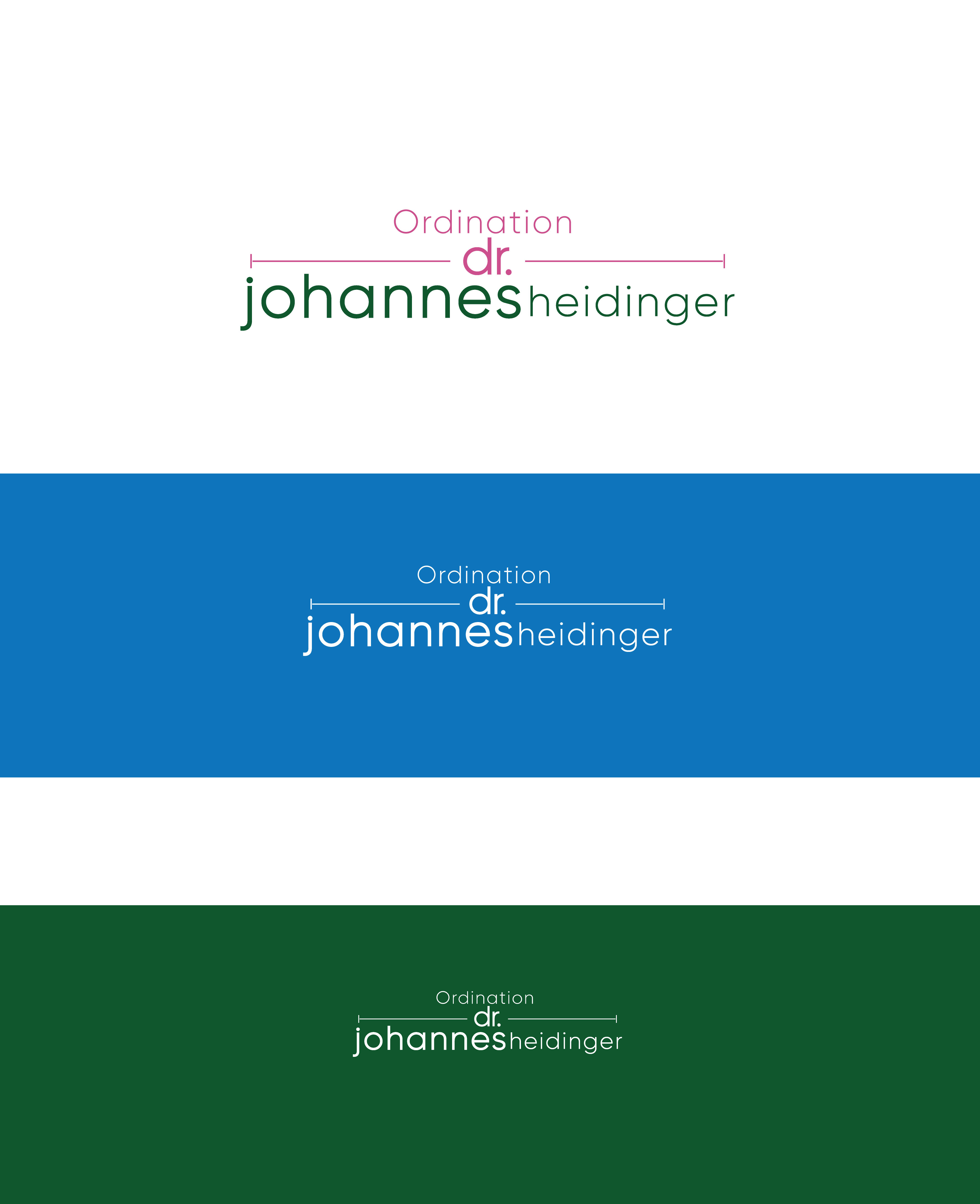 Logo Design by ainee4 for Ordination Dr. Johannes Heidinger | Design #33790295