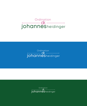 Logo Design by ainee4 for Ordination Dr. Johannes Heidinger | Design: #33790295