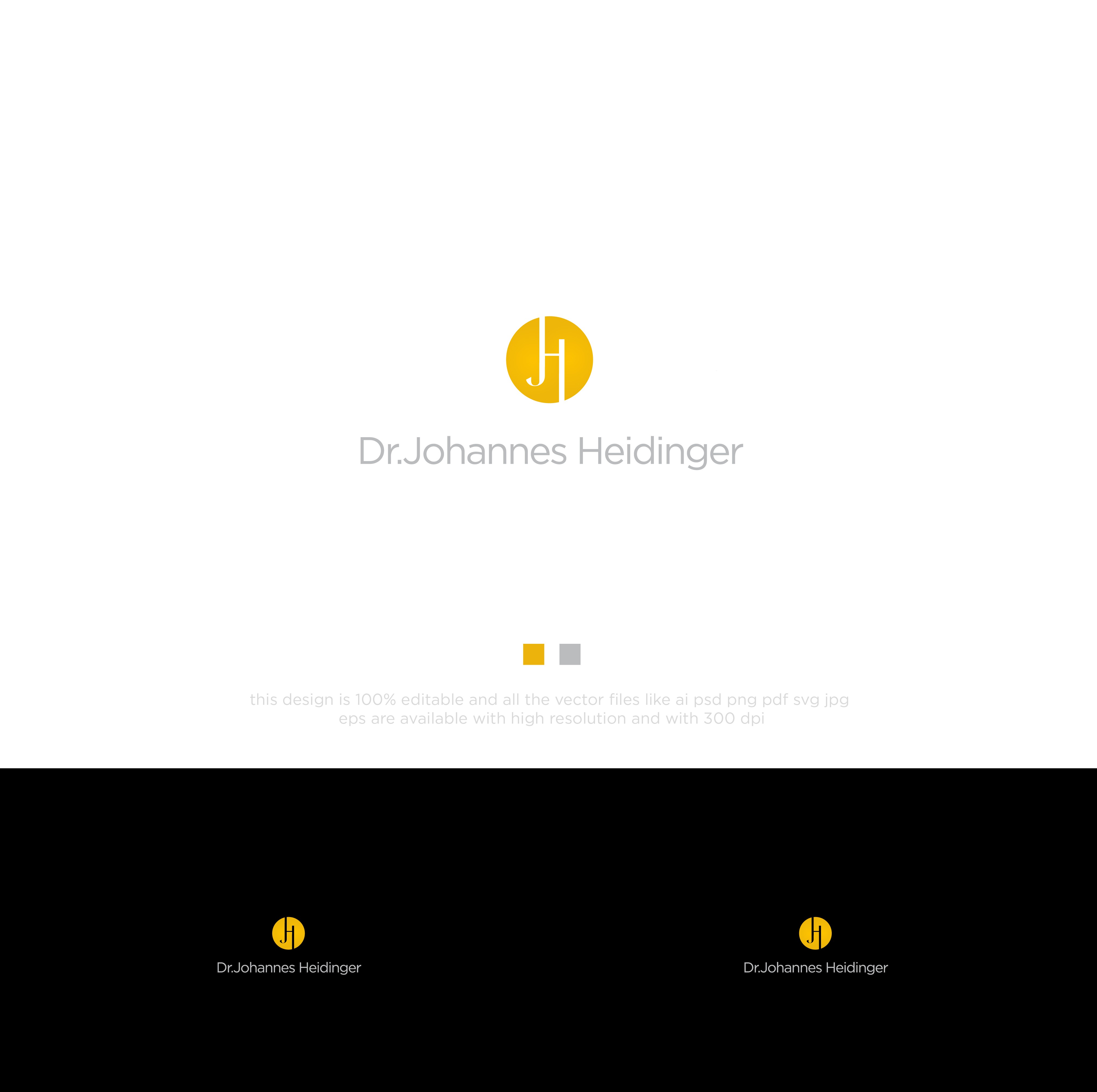 Logo Design by chilliebird studio for Ordination Dr. Johannes Heidinger | Design #33825669