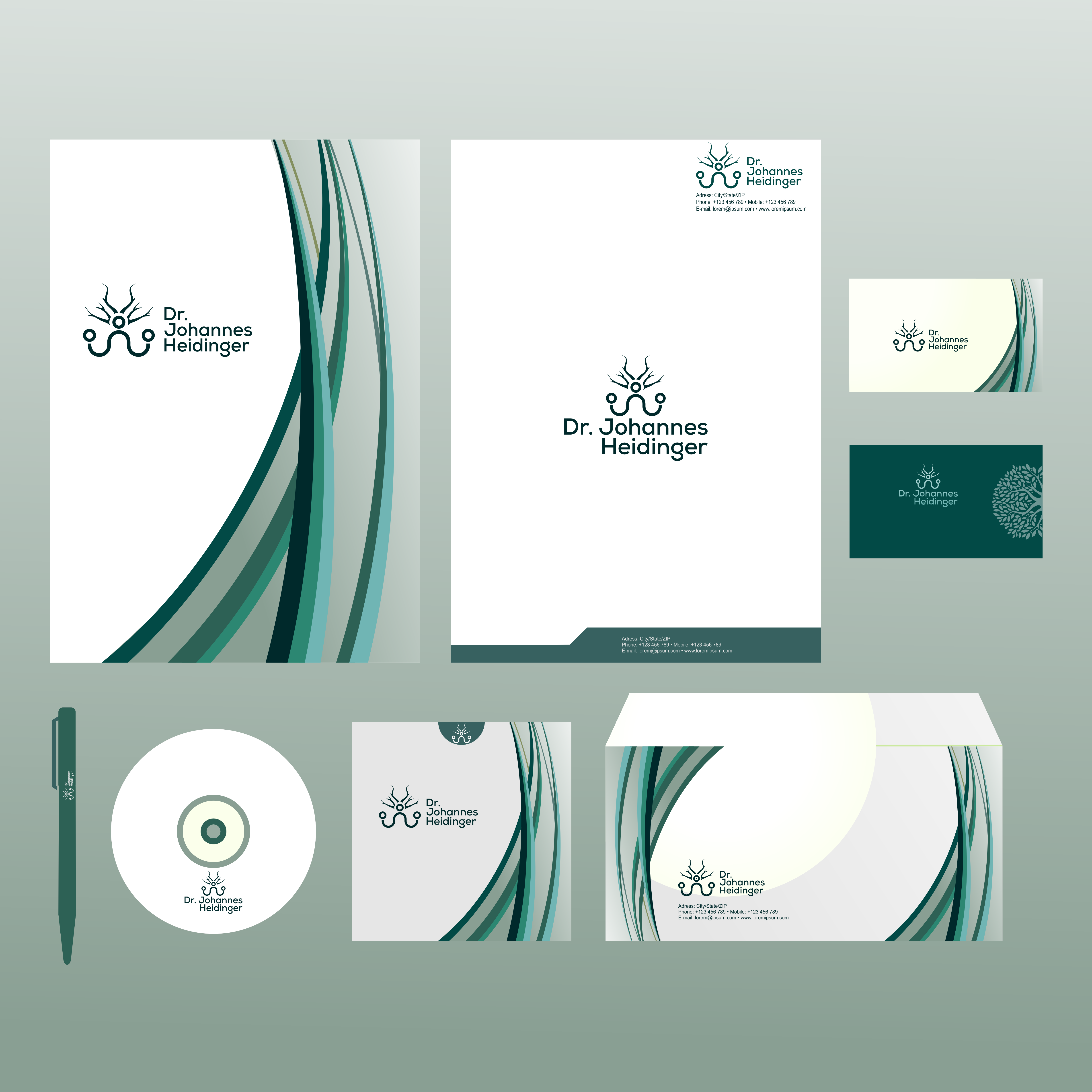Logo-Design von Afika_YN für Ordination Dr. Johannes Heidinger | Design #33888962