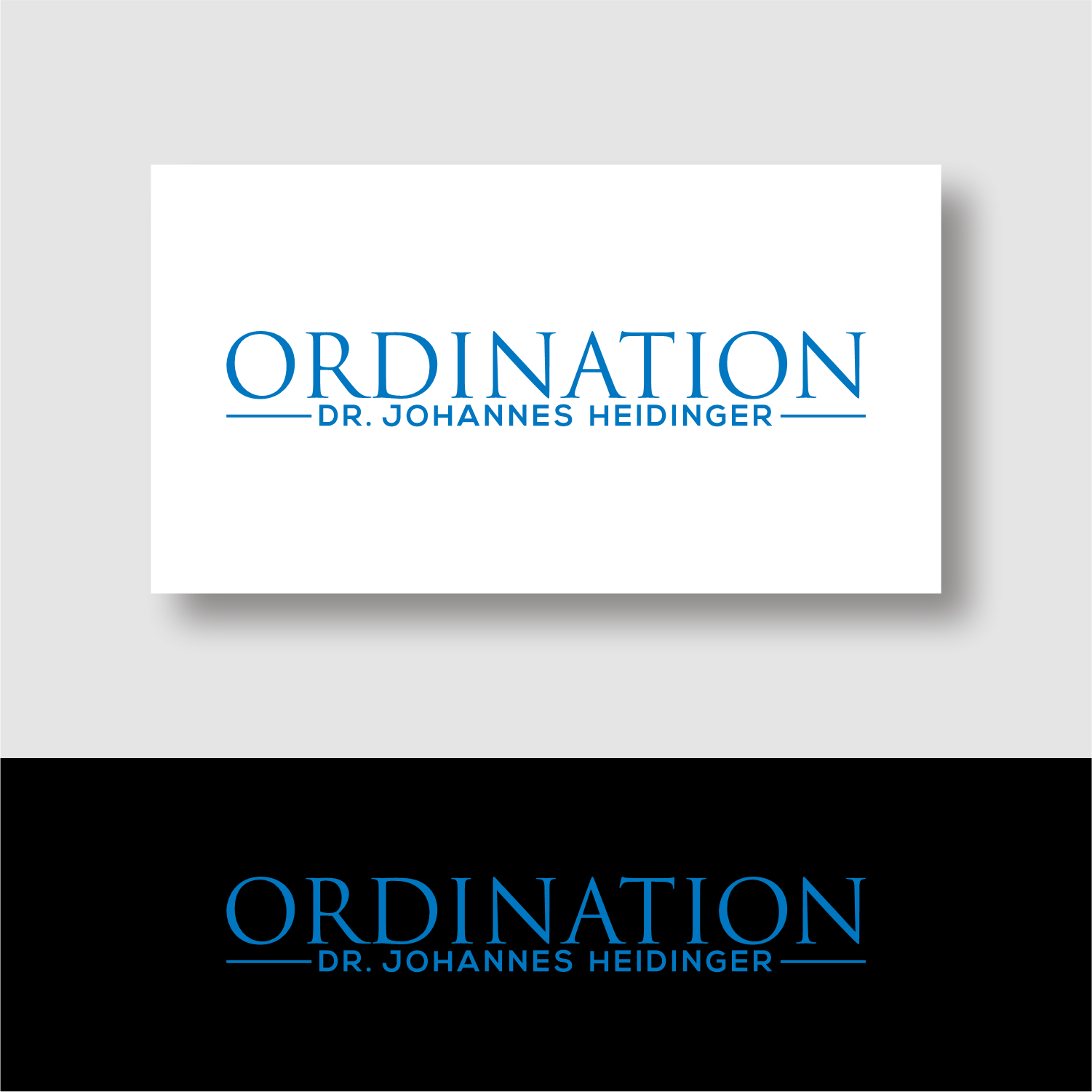 Logo-Design von ganesaputu für Ordination Dr. Johannes Heidinger | Design #33772331