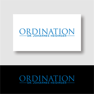 Logo-Design von ganesaputu für Ordination Dr. Johannes Heidinger | Design: #33772331
