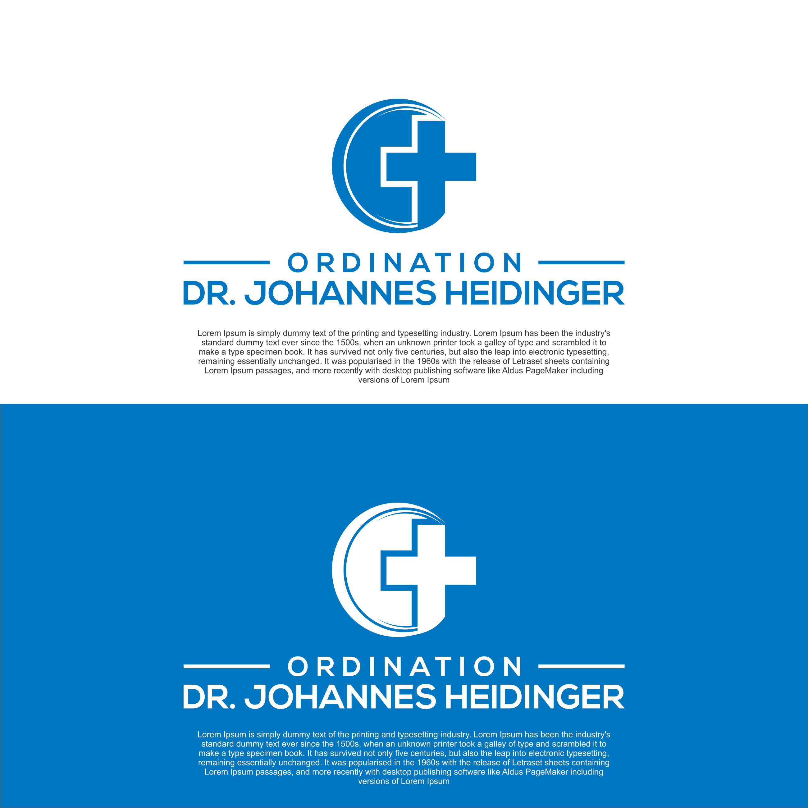 Logo Design by diego costa for Ordination Dr. Johannes Heidinger | Design #33764245