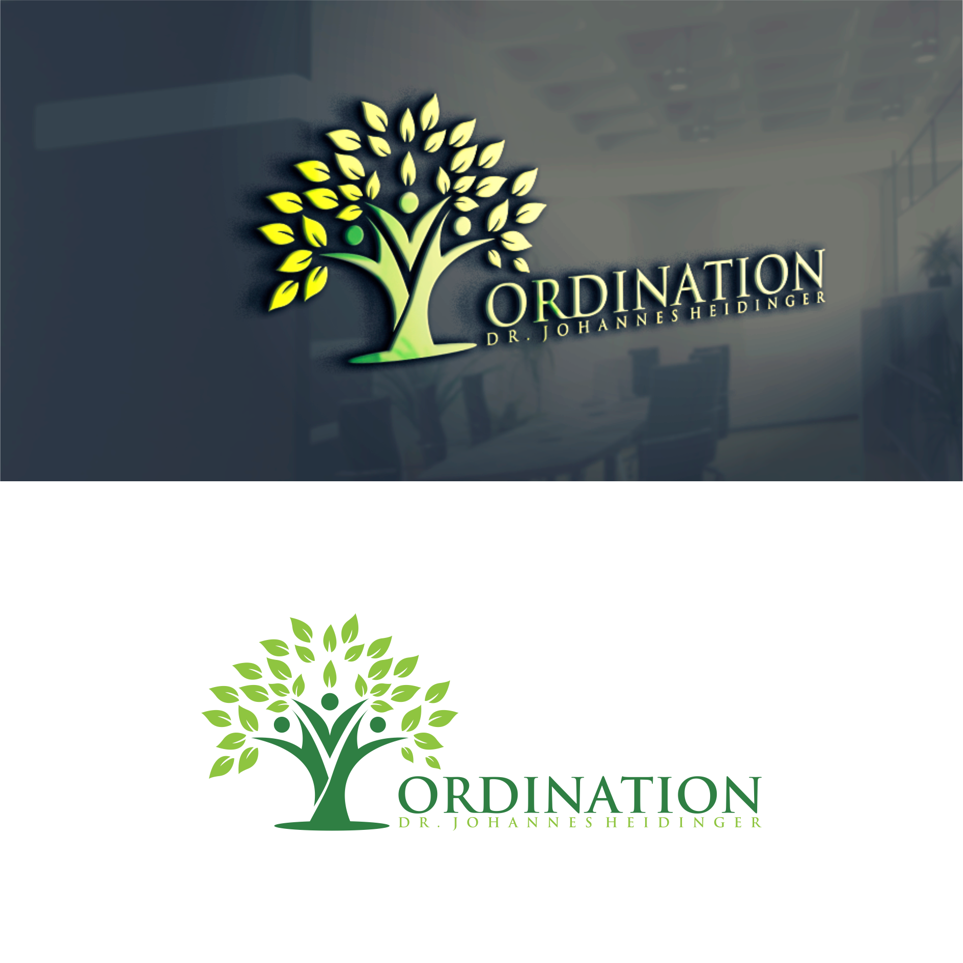 Logo-Design von diego costa für Ordination Dr. Johannes Heidinger | Design #33777677