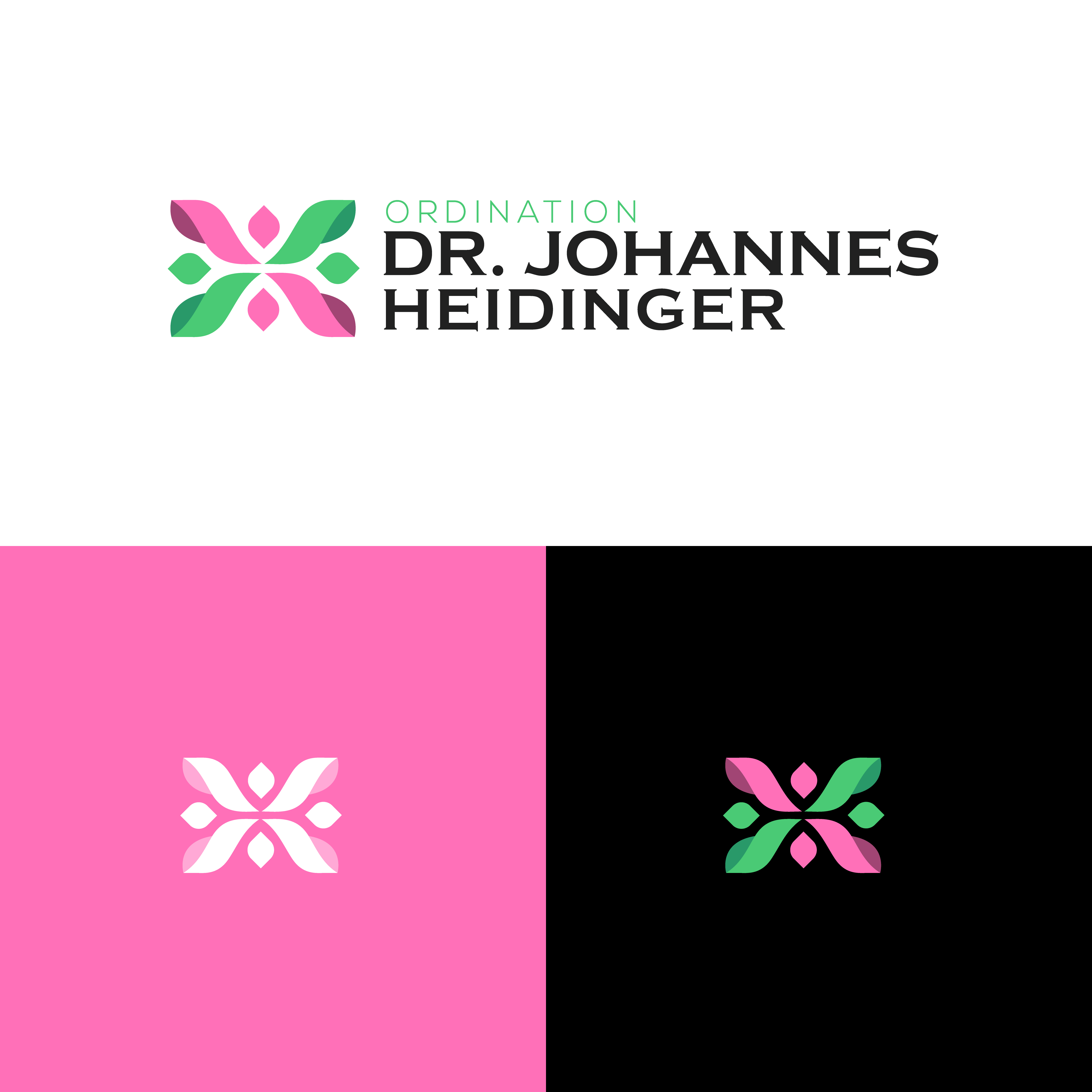 Logo-Design von CREATIVE1968 für Ordination Dr. Johannes Heidinger | Design #33802177