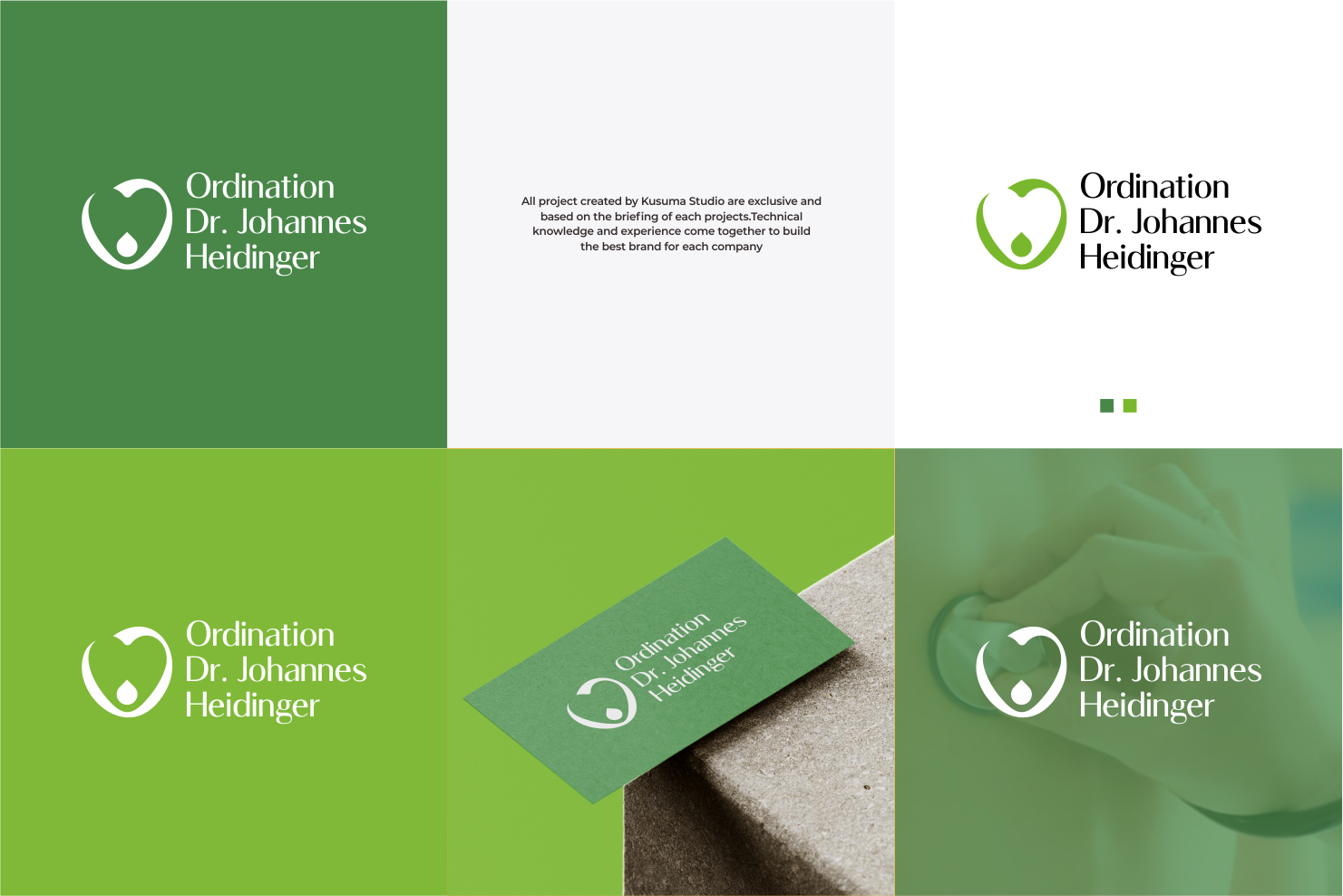 Logo Design by Kusuma Studio for Ordination Dr. Johannes Heidinger | Design #33776899
